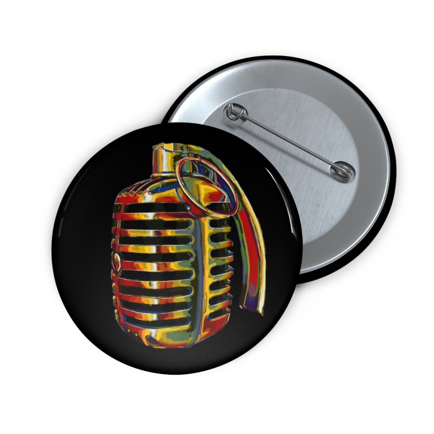 Microphone Grenade: Custom Buttons