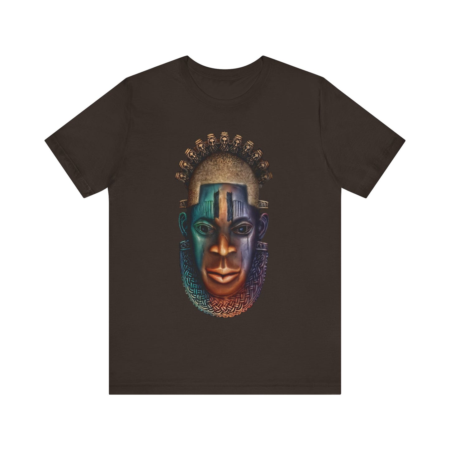 Queen Mother Mask: Unisex Jersey Short Sleeve Tee