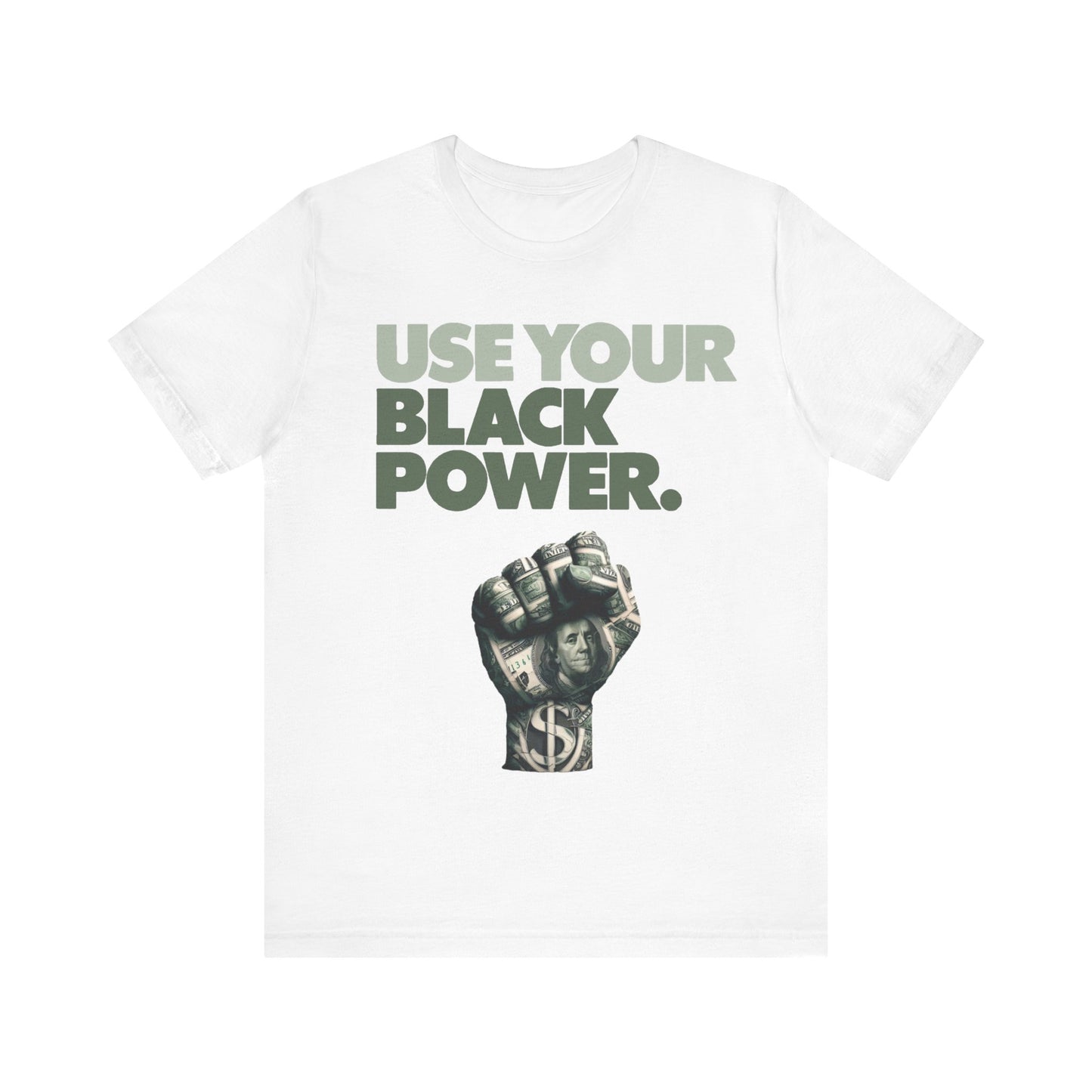 Use Your Black Power: Unisex Jersey Short Sleeve Tee