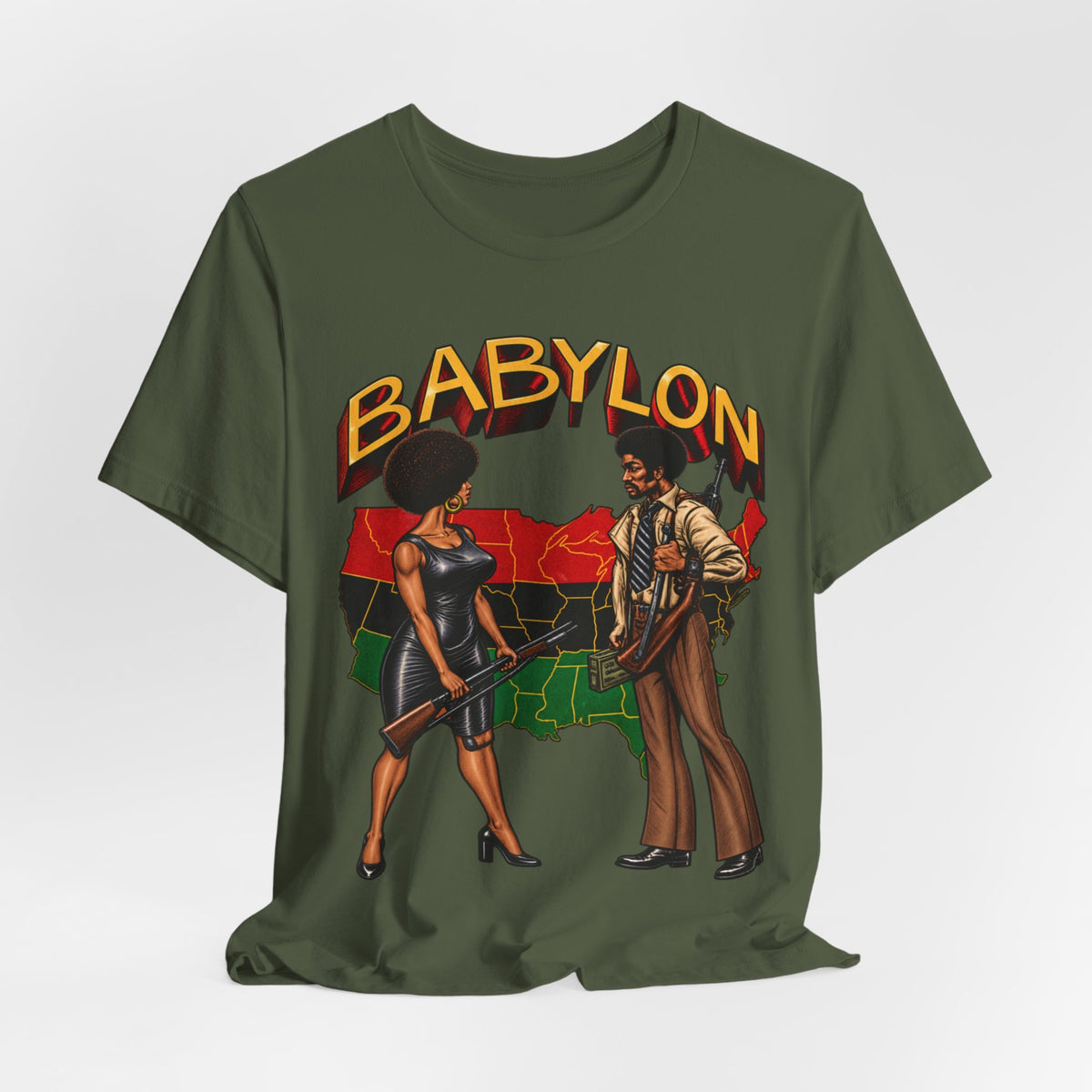 Black Babylon: Unisex Jersey Short Sleeve Tee