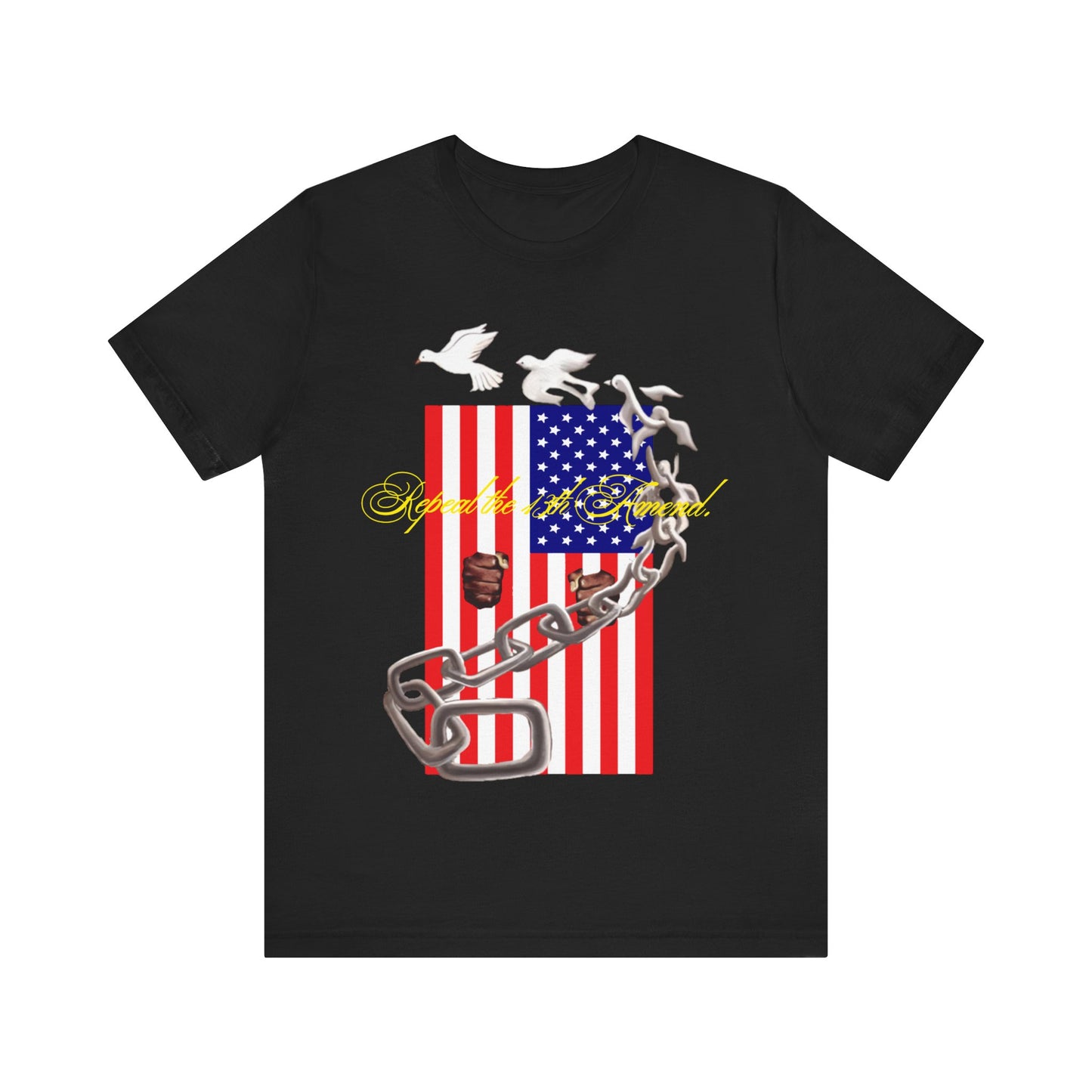 Repeal the 13th Amend.: Unisex Jersey Short Sleeve Tee