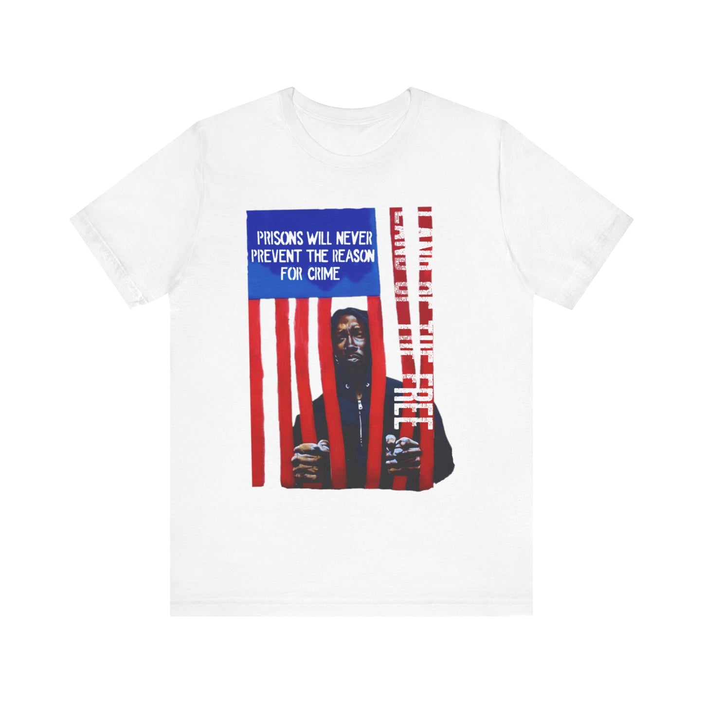 Land of the Free: Unisex Jersey Short Sleeve Tee