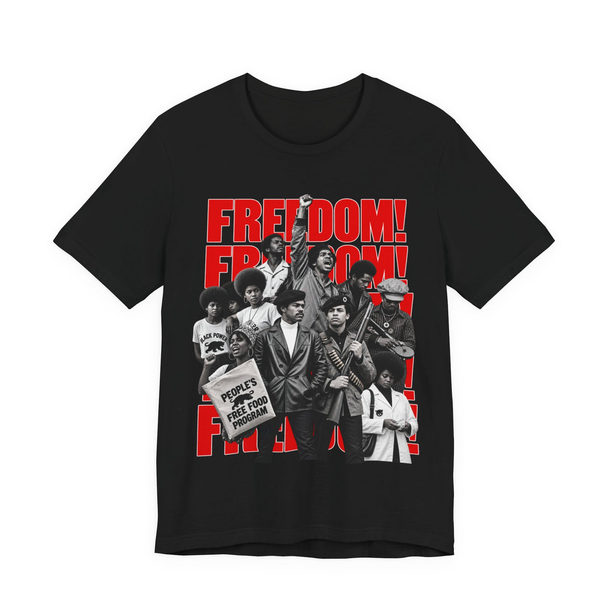 Freedom: Unisex Jersey Short Sleeve Tee