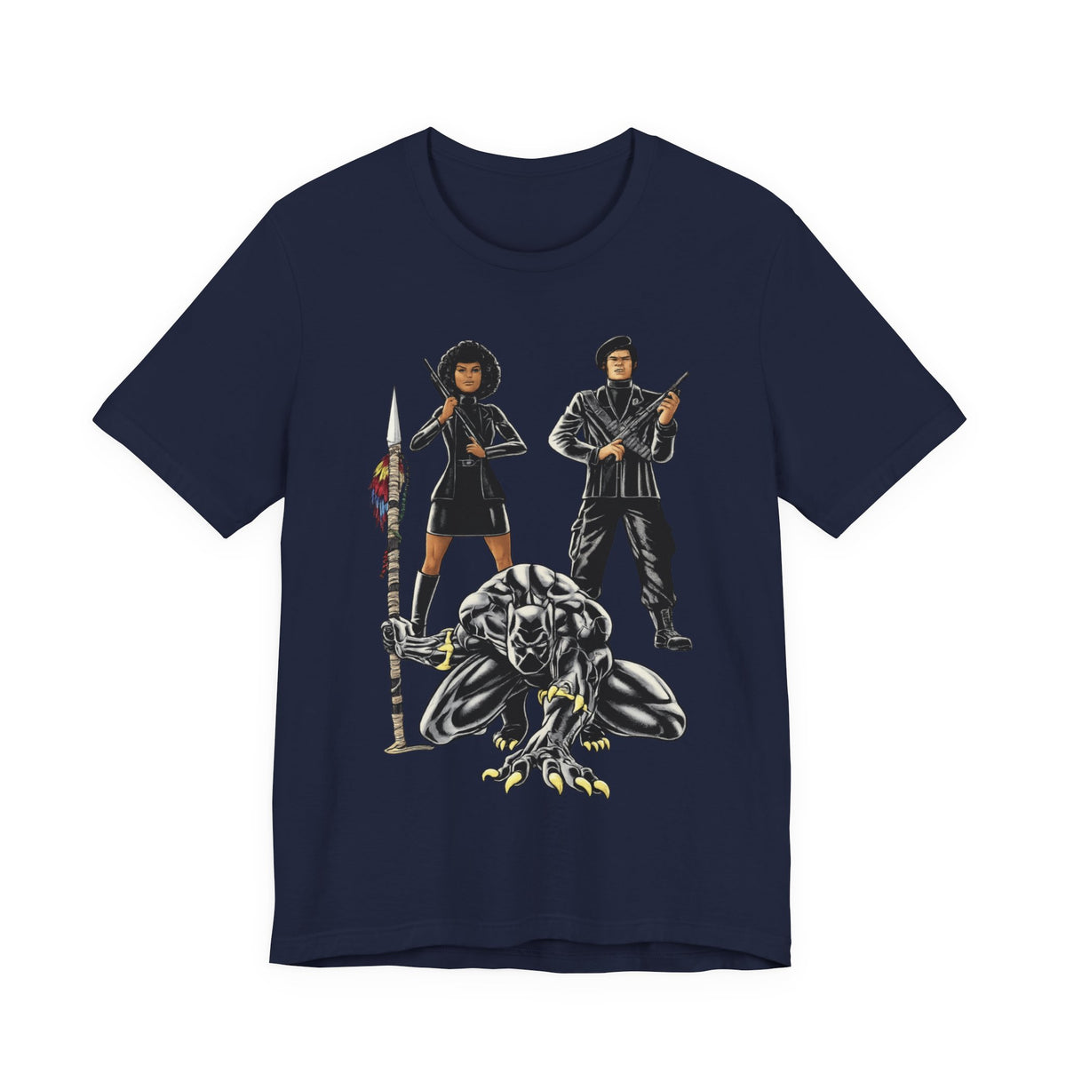The Panthers: Unisex Jersey Short Sleeve Tee