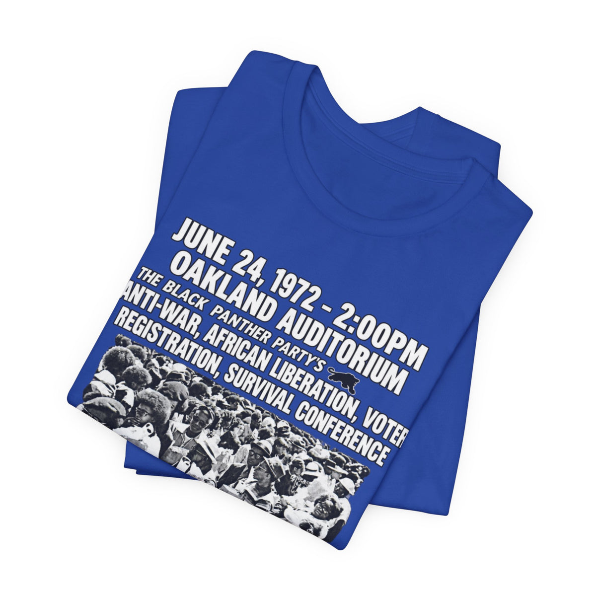 Black Panther Activism: Unisex Jersey Short Sleeve Tee