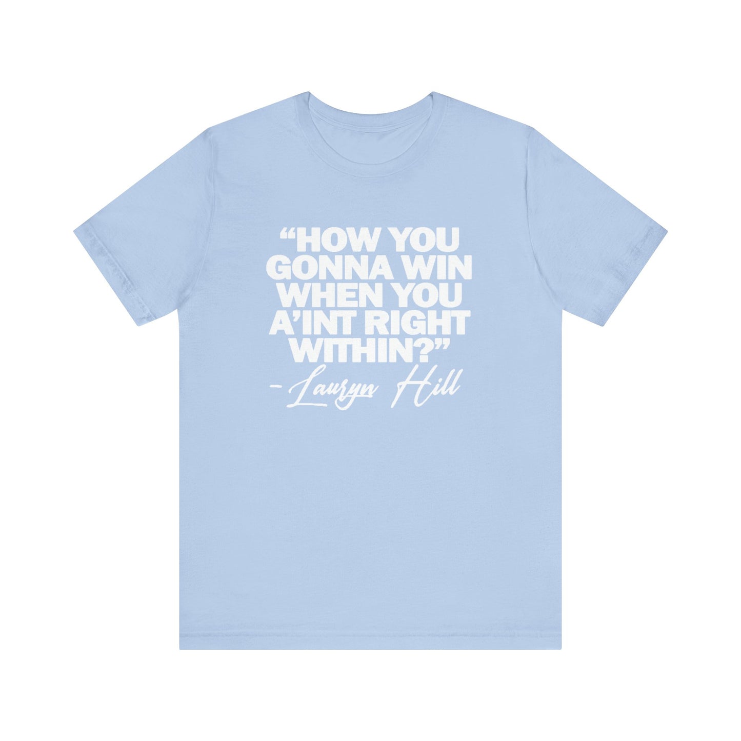 How You Gonna Win: Kings' Jersey Short Sleeve Tee