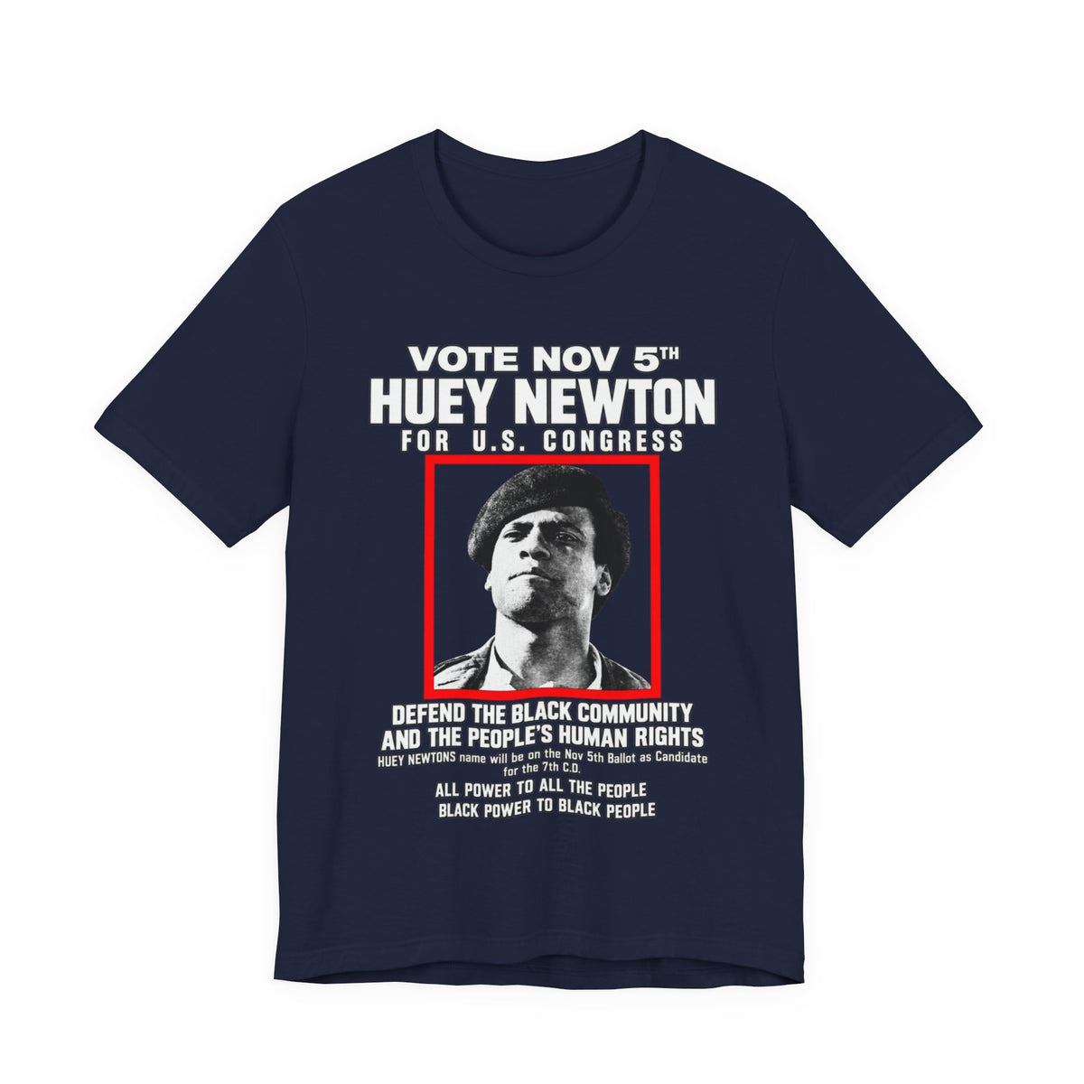 Newton for Congress: Unisex Jersey Short Sleeve Tee
