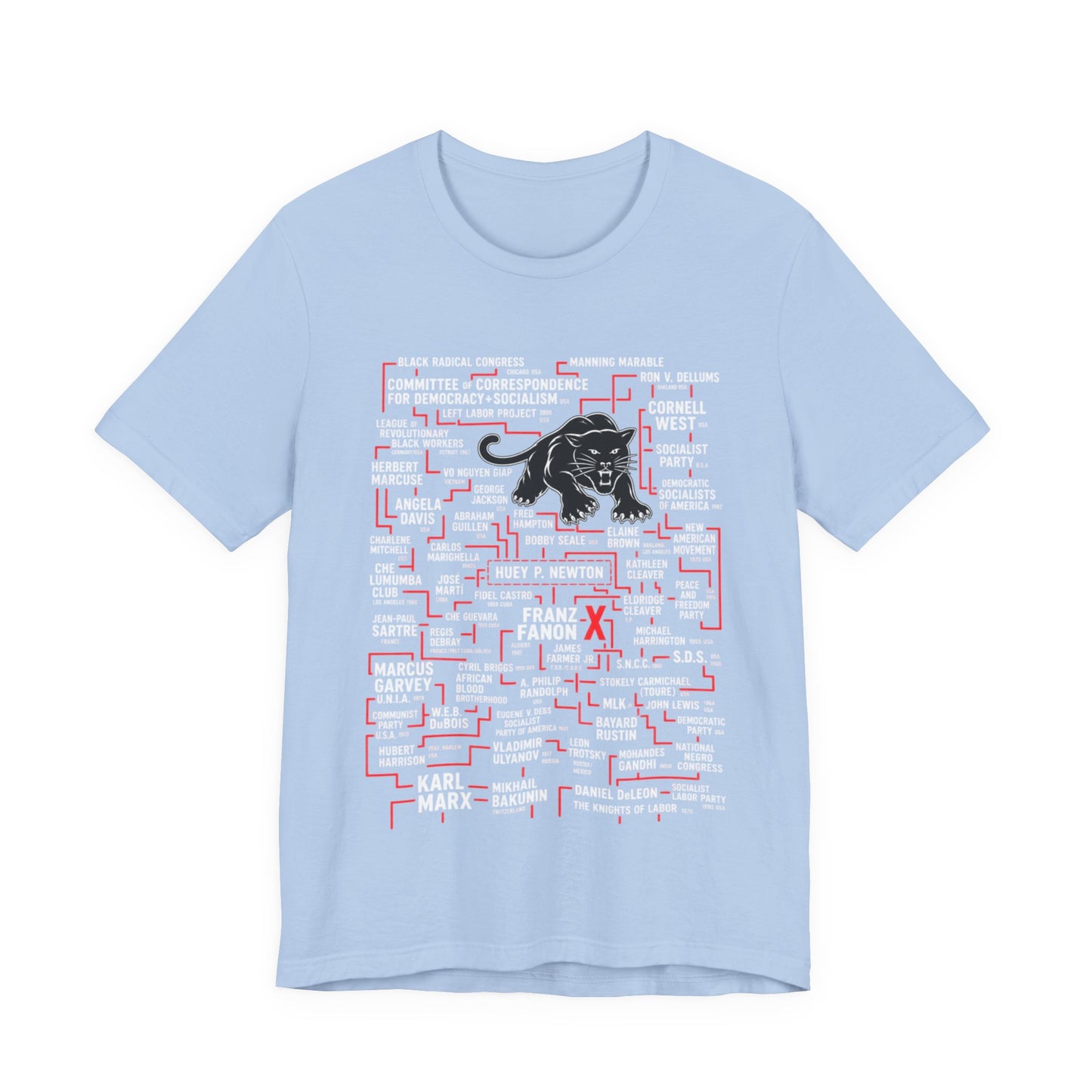 Black Panther Leadership: Unisex Jersey Short Sleeve Tee