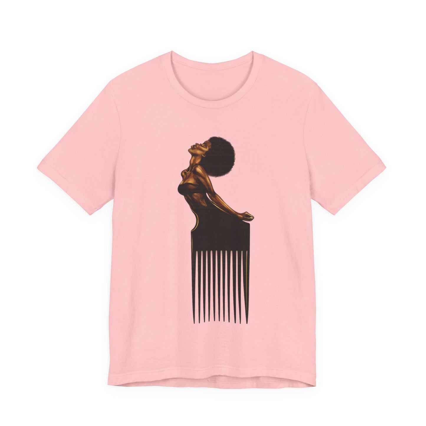 Afro Soul Pick: Unisex Jersey Short Sleeve Tee