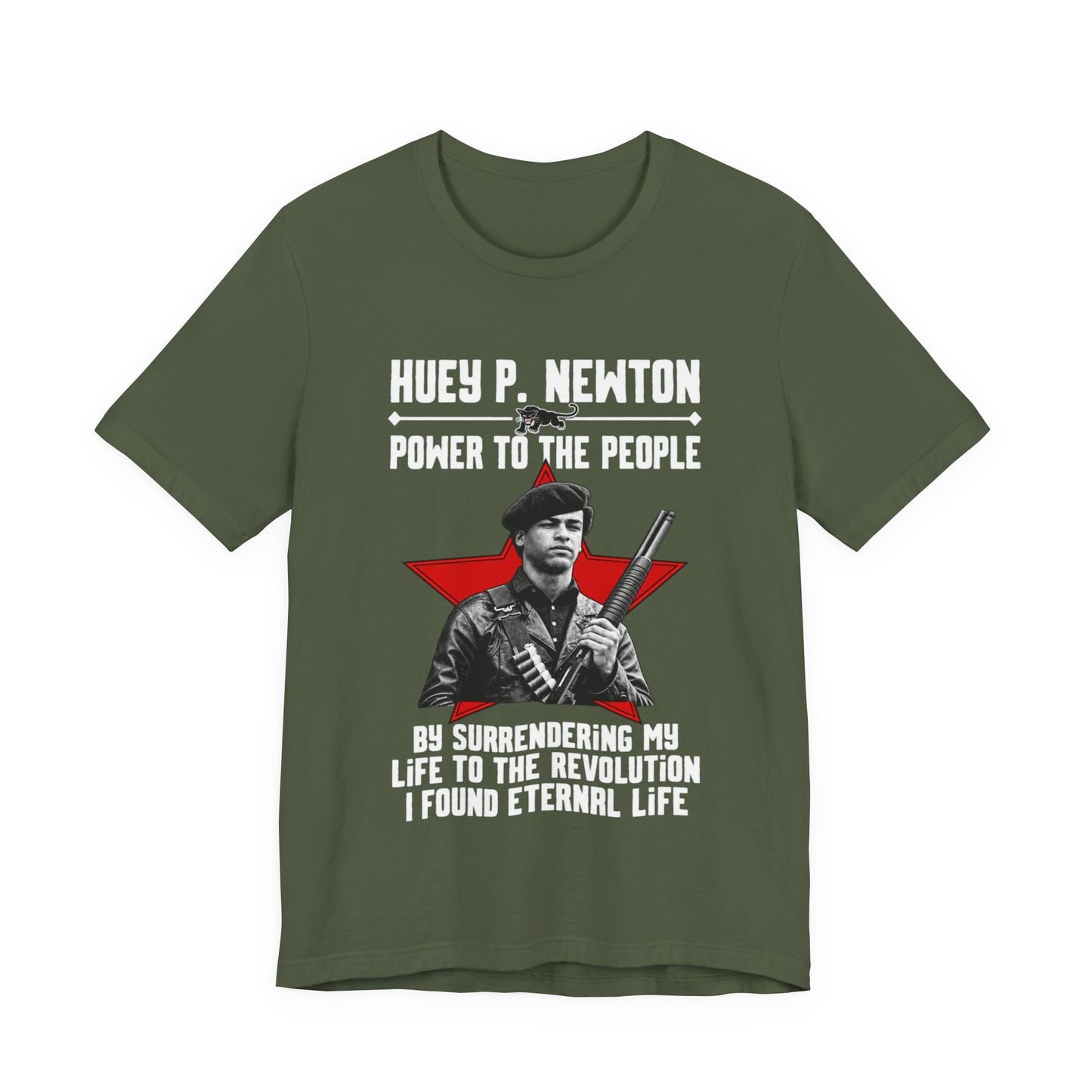 Dr. Huey P Newton: Unisex Jersey Short Sleeve Tee