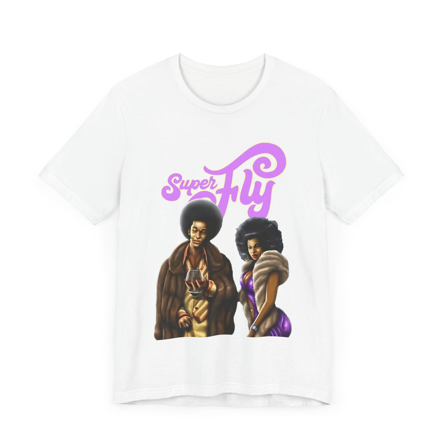 Super Fly Couple: Unisex Jersey Tee