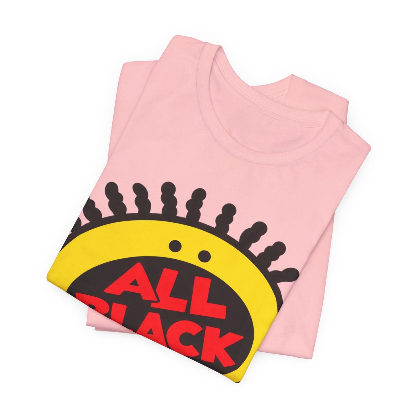 All Black: Unisex Jersey Short Sleeve Tee