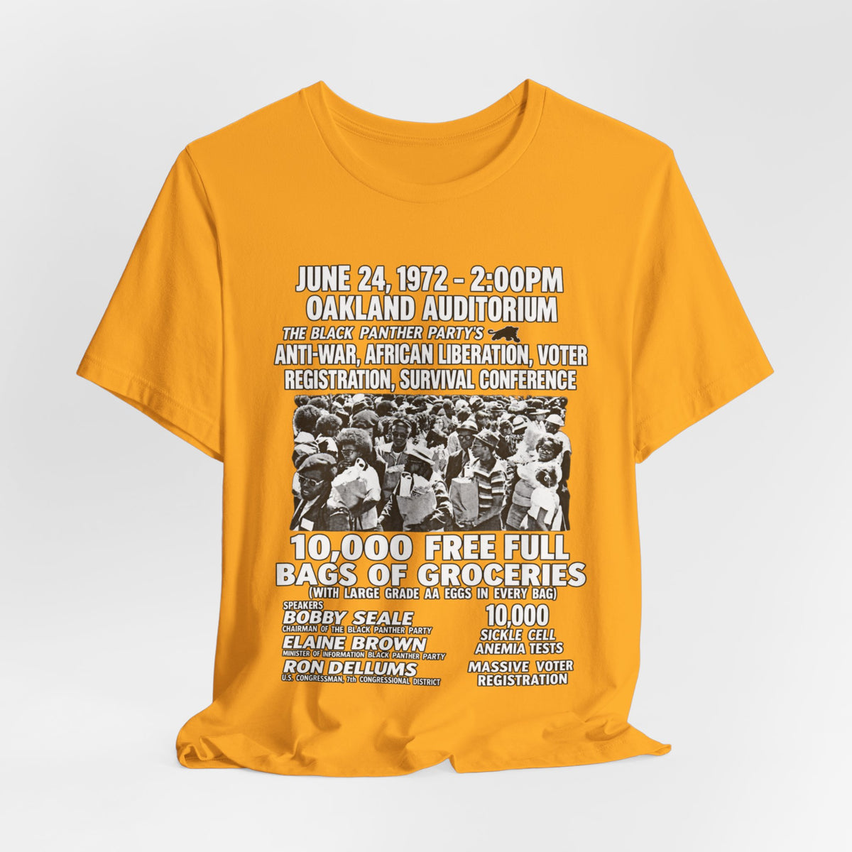 Black Panther Activism: Unisex Jersey Short Sleeve Tee