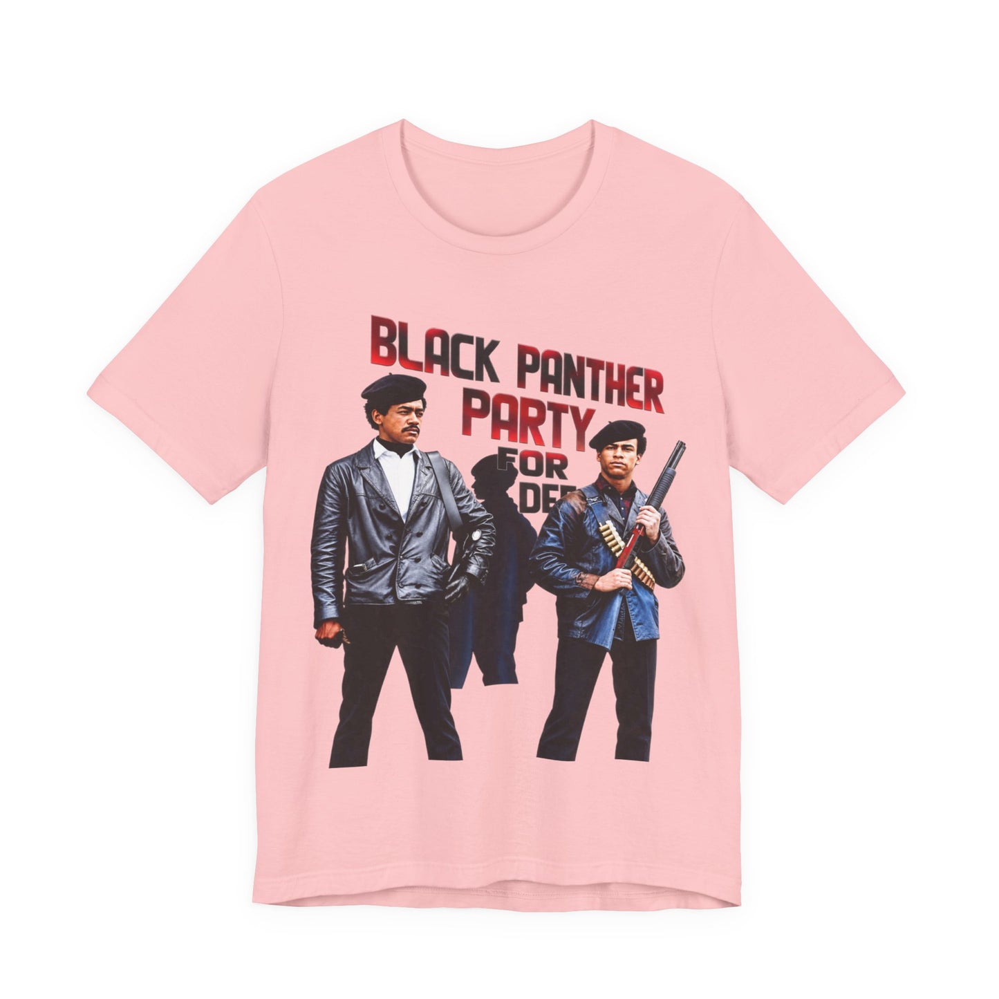 Panther Founders (Huey & Bobby): Unisex Jersey Short Sleeve Tee