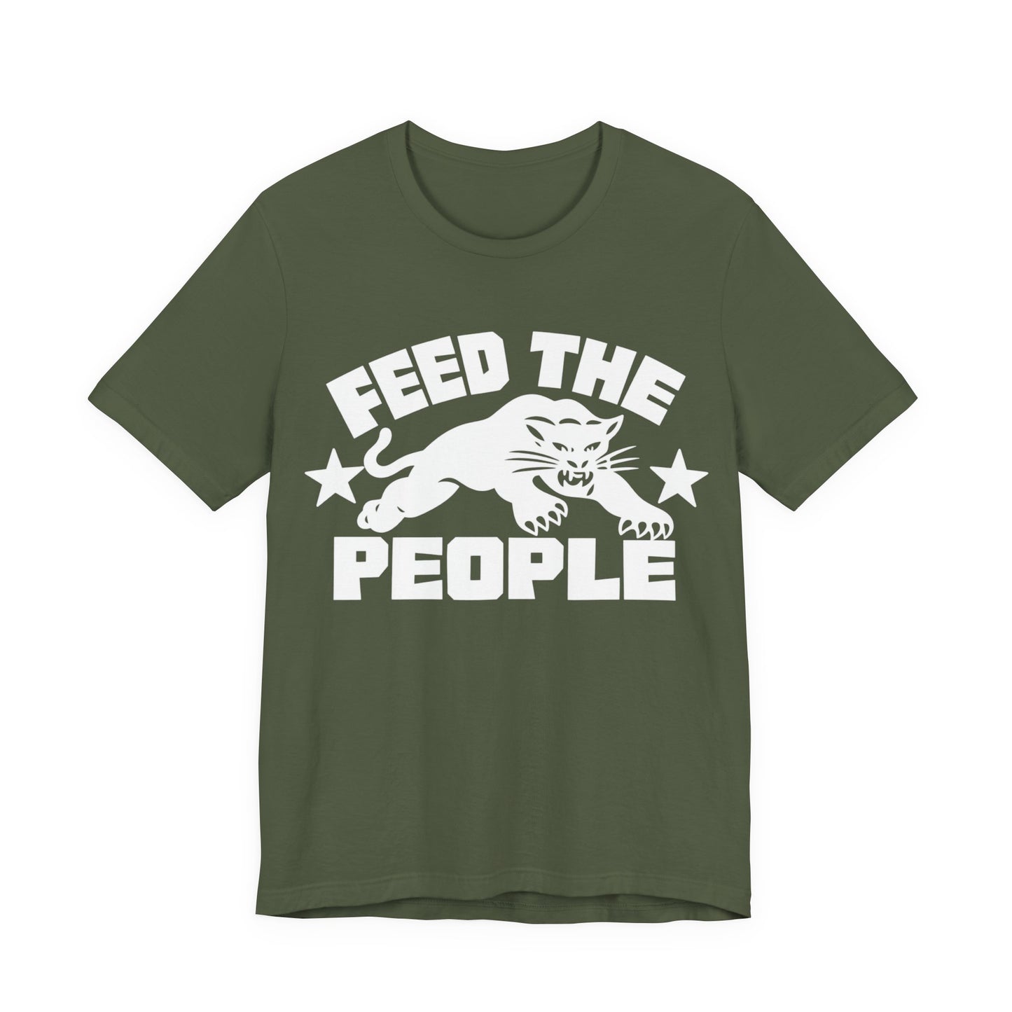 Feed The People: Unisex Jersey Short Sleeve Tee