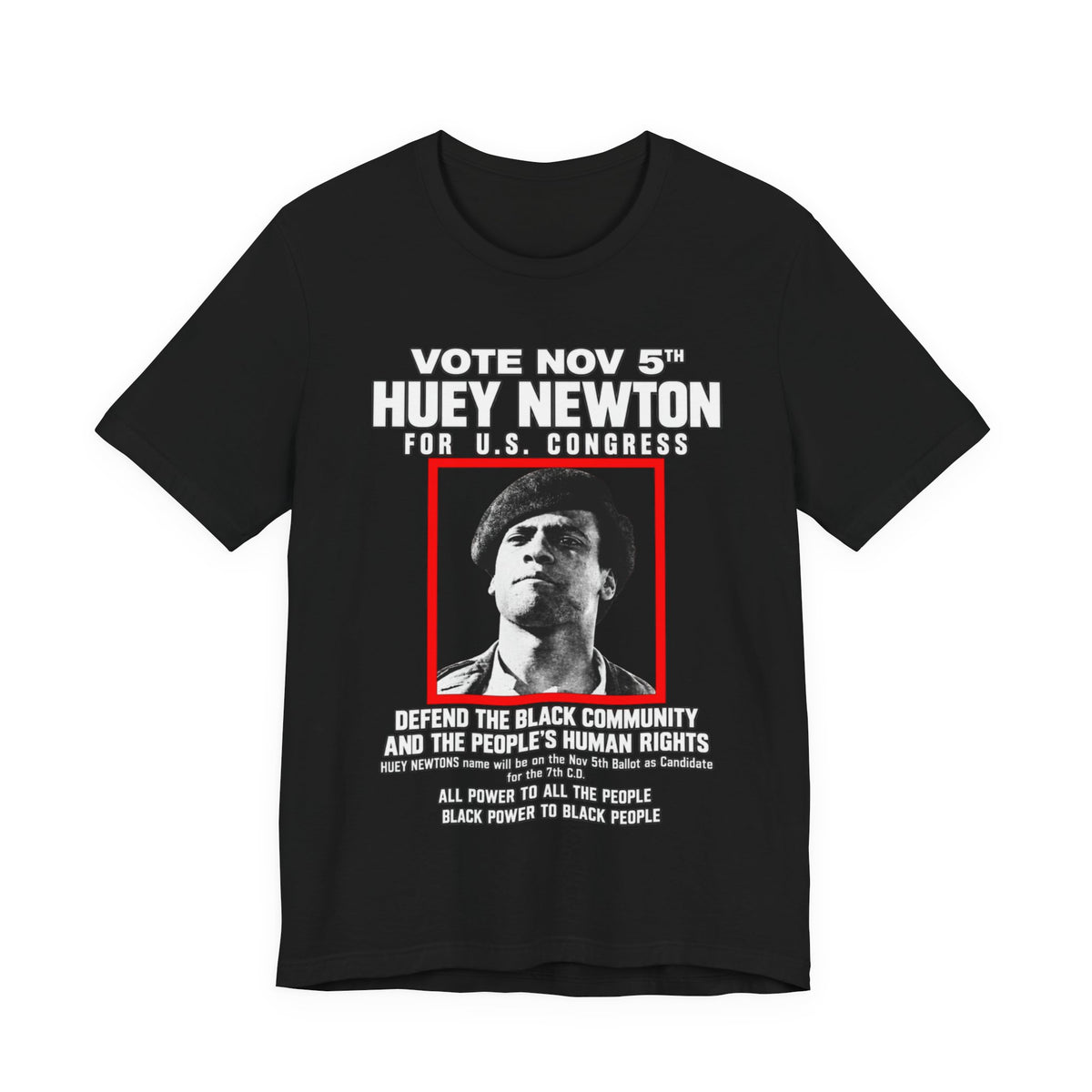 Newton for Congress: Unisex Jersey Short Sleeve Tee