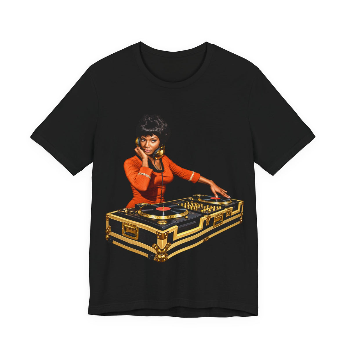 Go DJ: Unisex Jersey Short Sleeve Tee