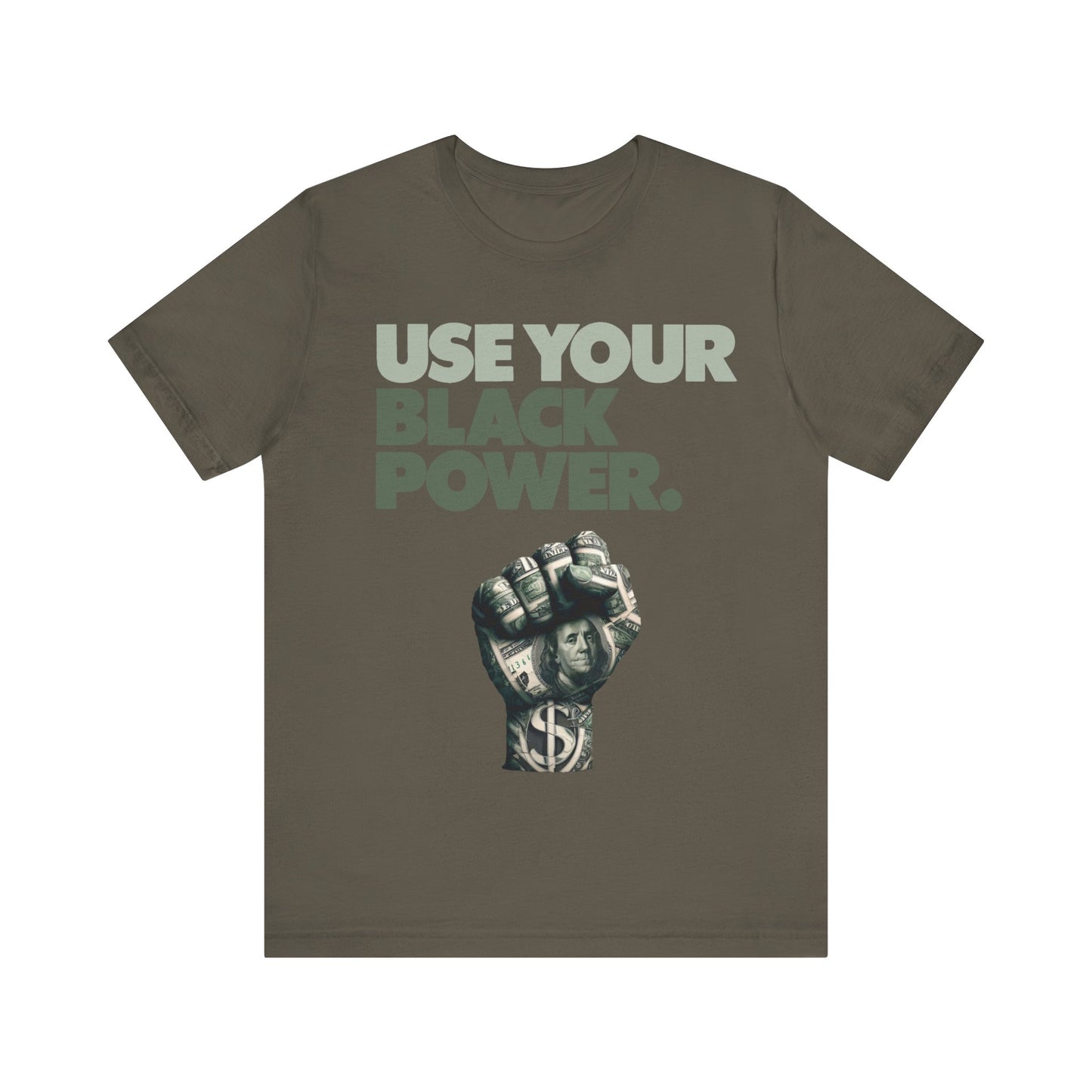 Use Your Black Power: Unisex Jersey Short Sleeve Tee