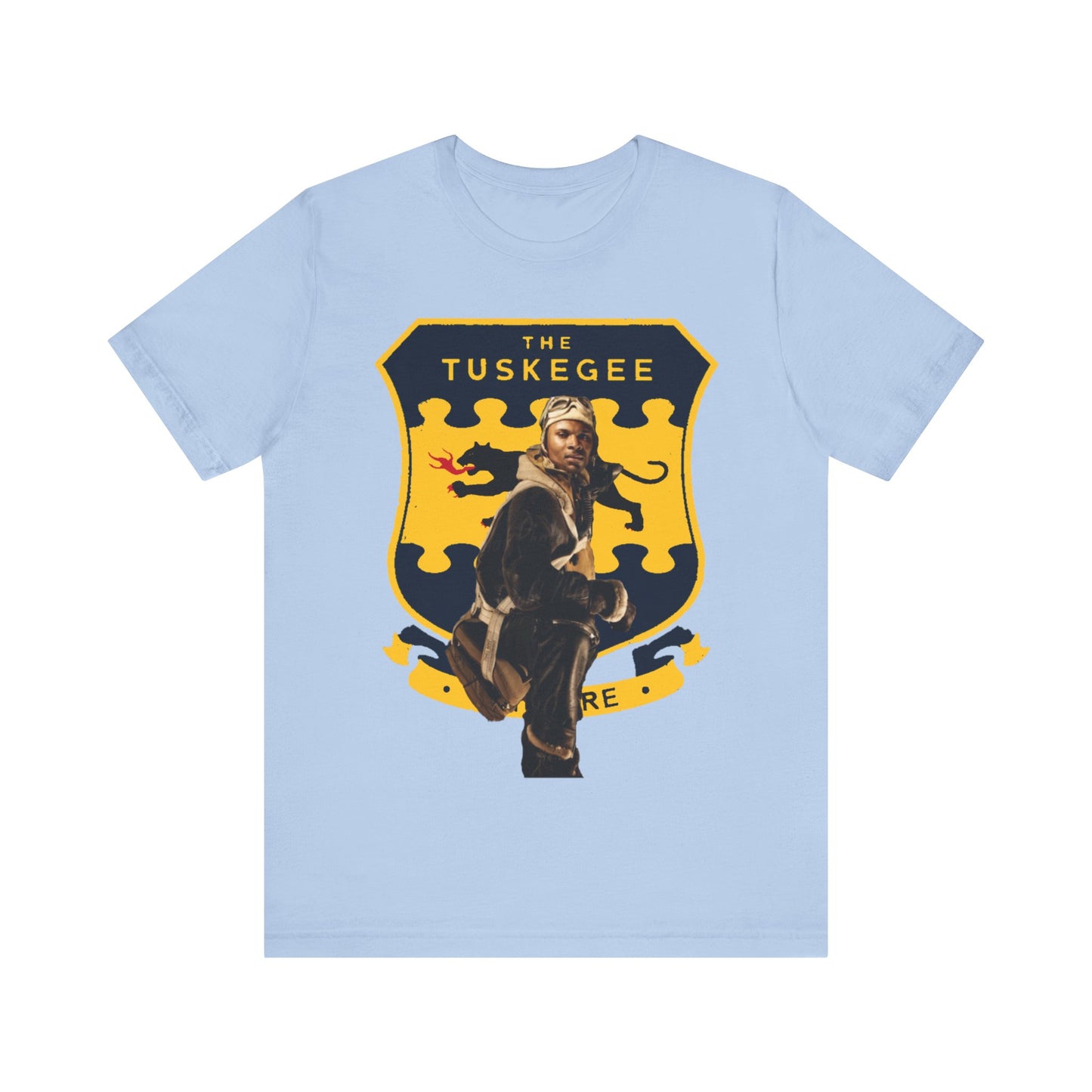 Tuskegee Airmen/Shield: Unisex Jersey Tee