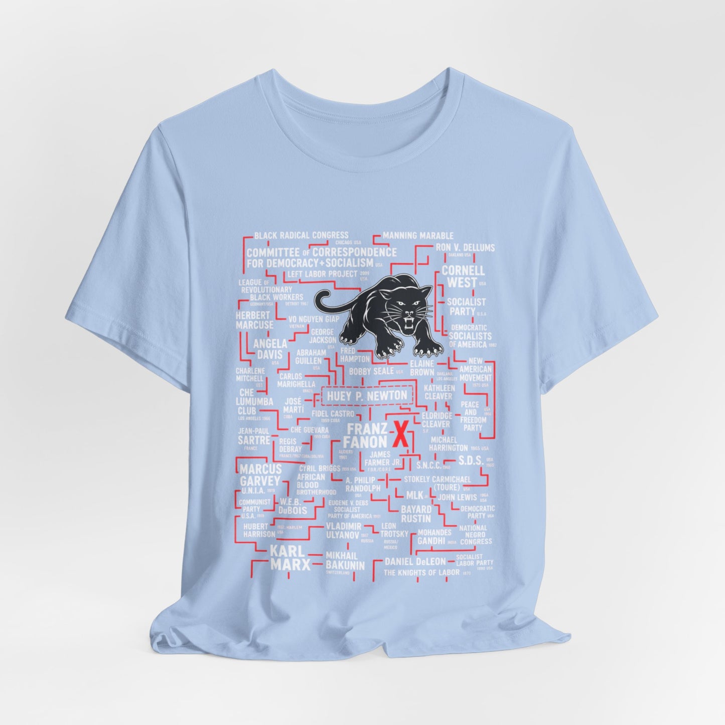 Black Panther Leadership: Unisex Jersey Short Sleeve Tee
