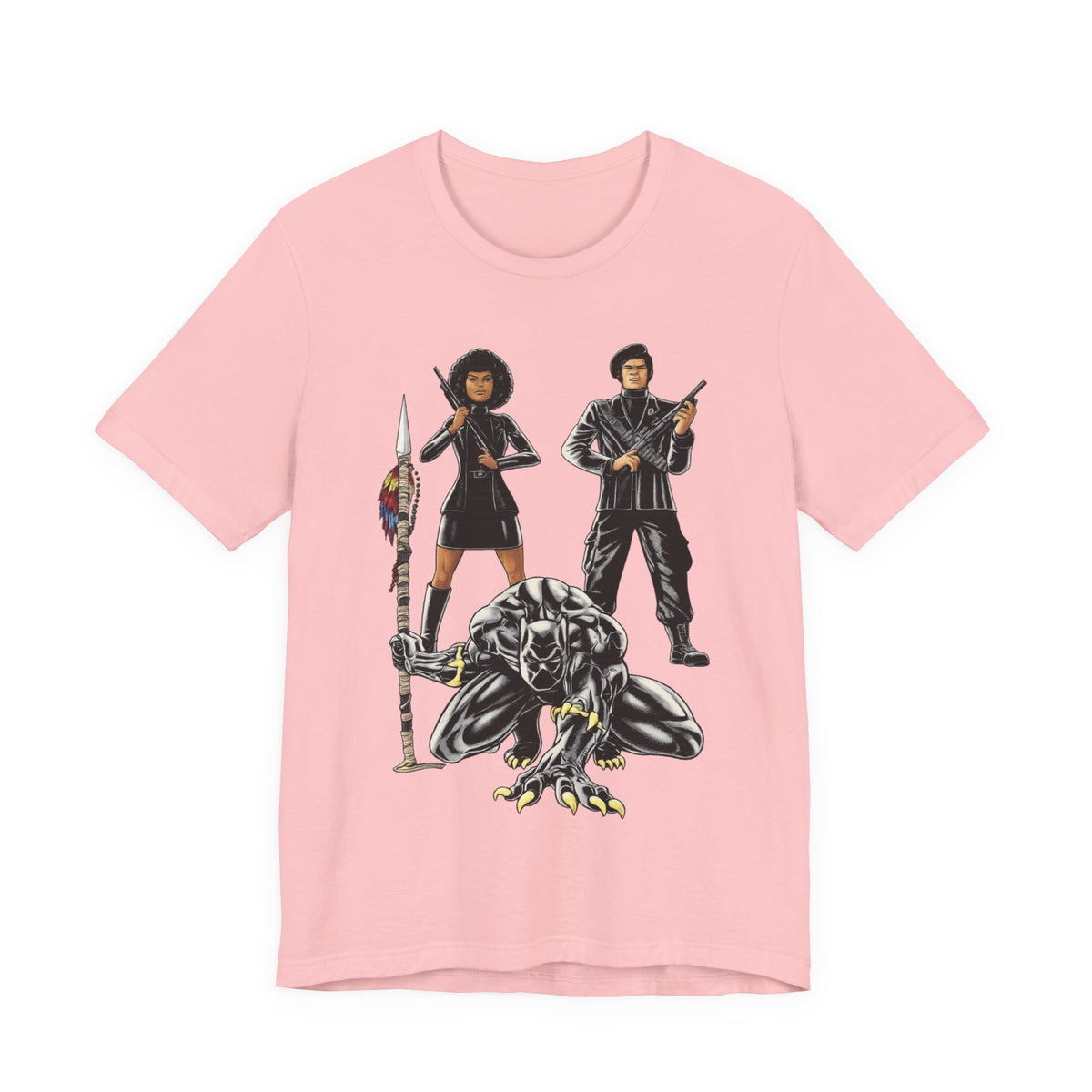 The Panthers: Unisex Jersey Short Sleeve Tee