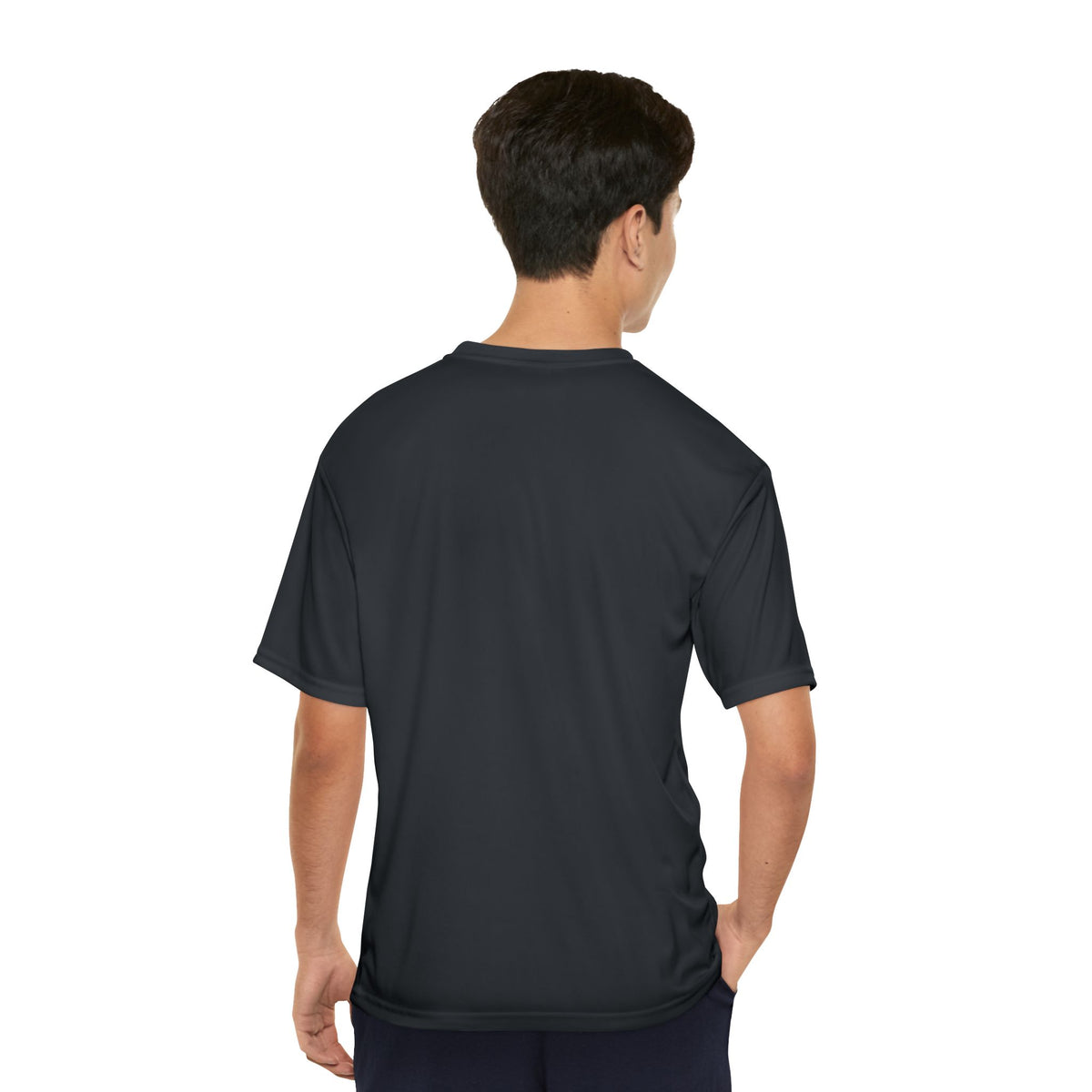 NP Pink & Black: Men's Performance T-Shirt