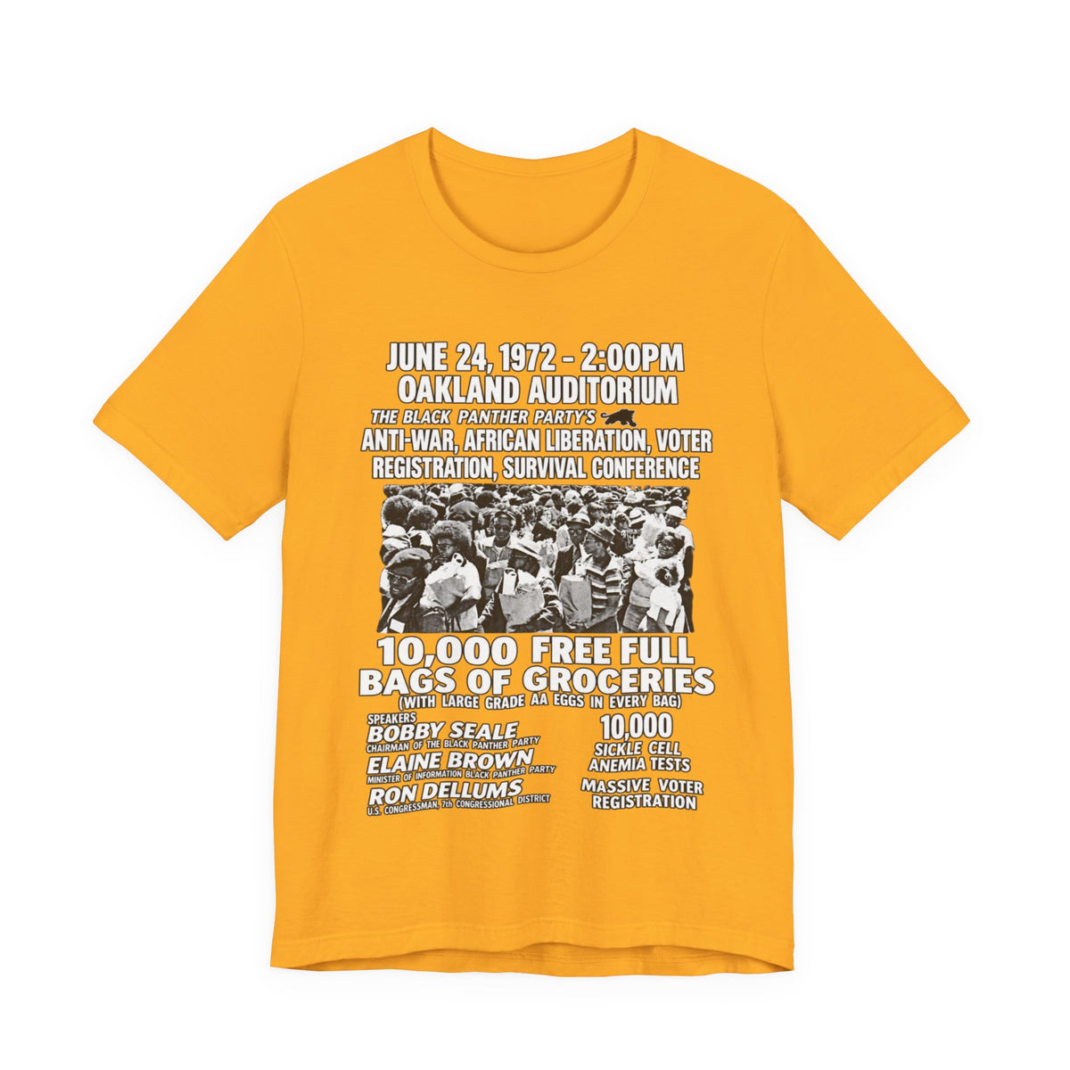 Black Panther Activism: Unisex Jersey Short Sleeve Tee