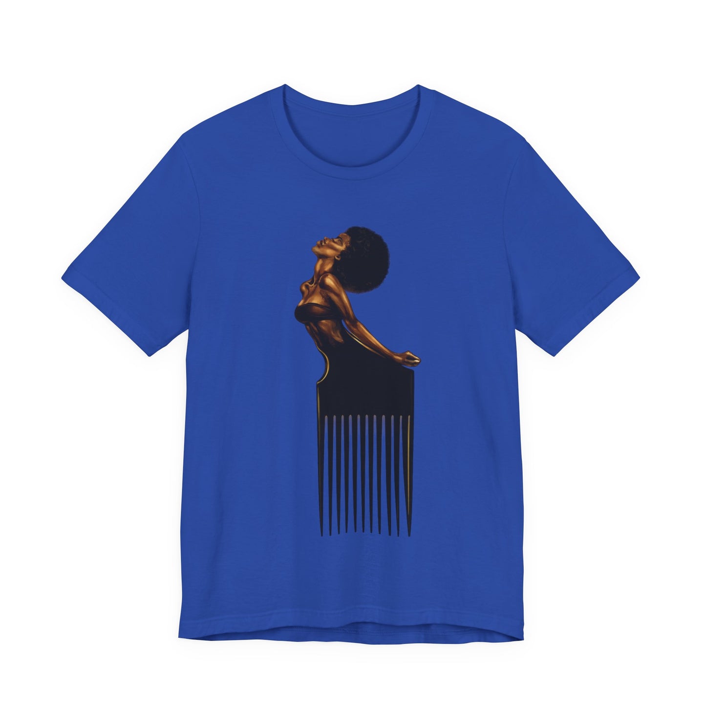 Afro Soul Pick: Unisex Jersey Short Sleeve Tee