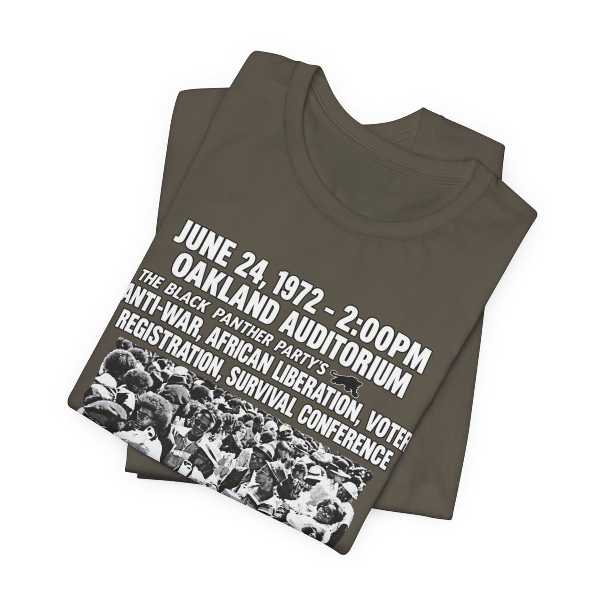 Black Panther Activism: Unisex Jersey Short Sleeve Tee