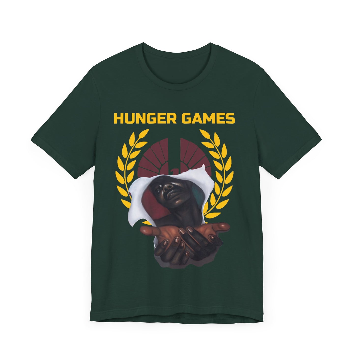 The Real Hunger Games: Unisex Short Sleeve Tee