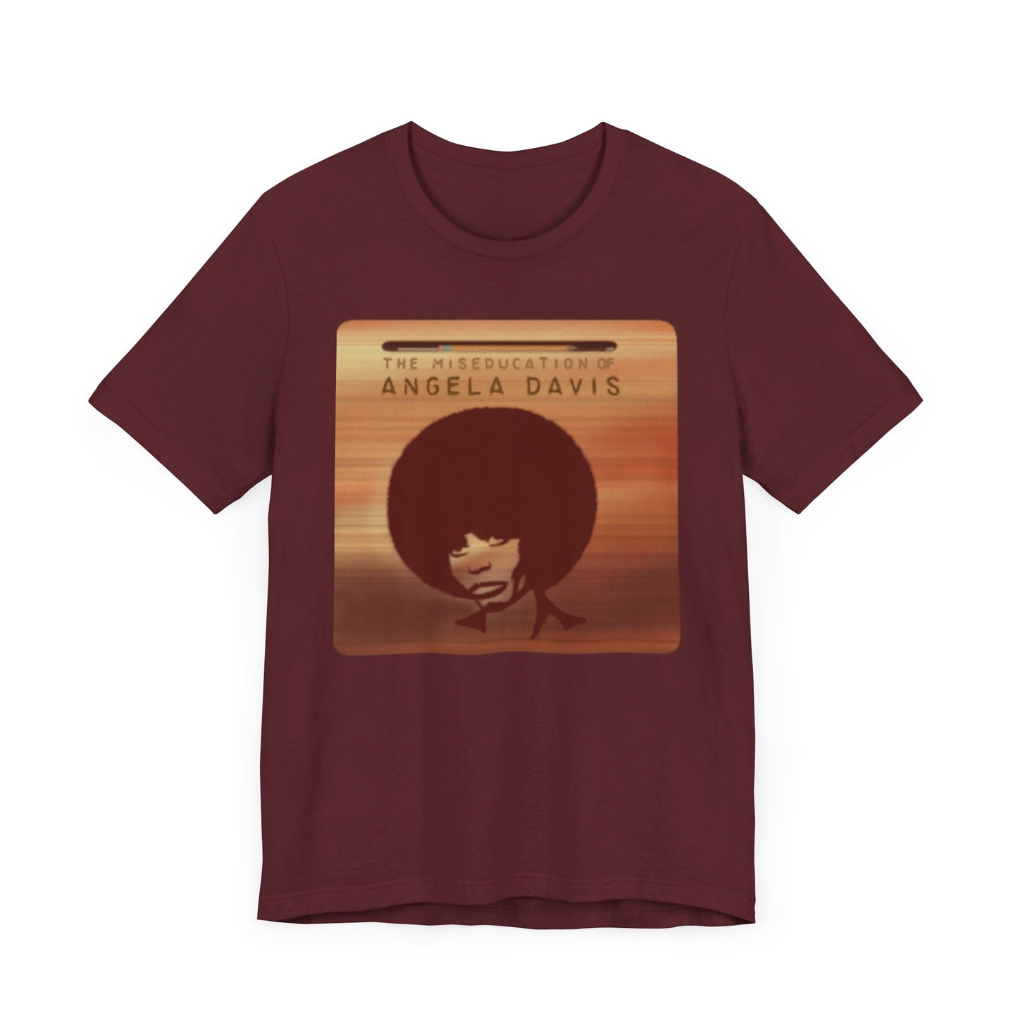 Miseducation of Angela Davis: Unisex Jersey Short Sleeve Tee