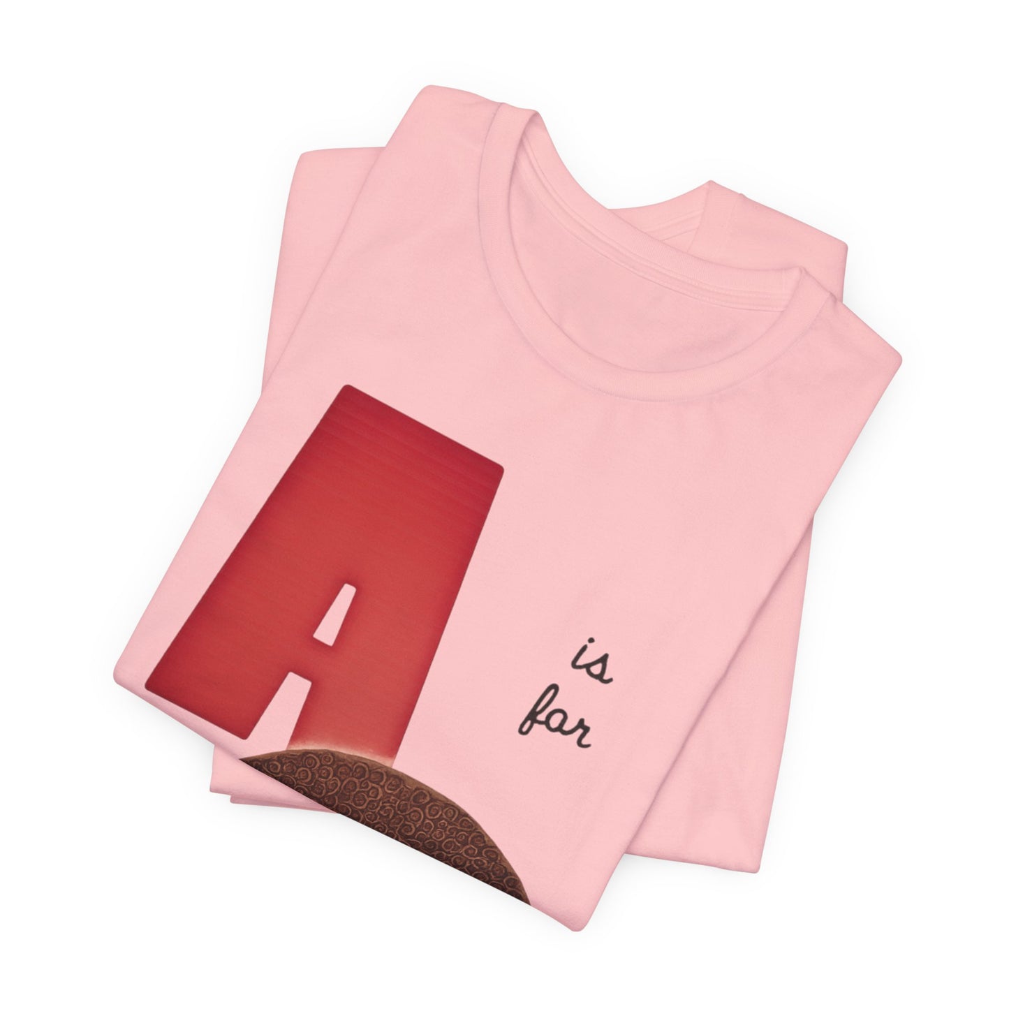 A is for Afro: Unisex Jersey Short Sleeve Tee