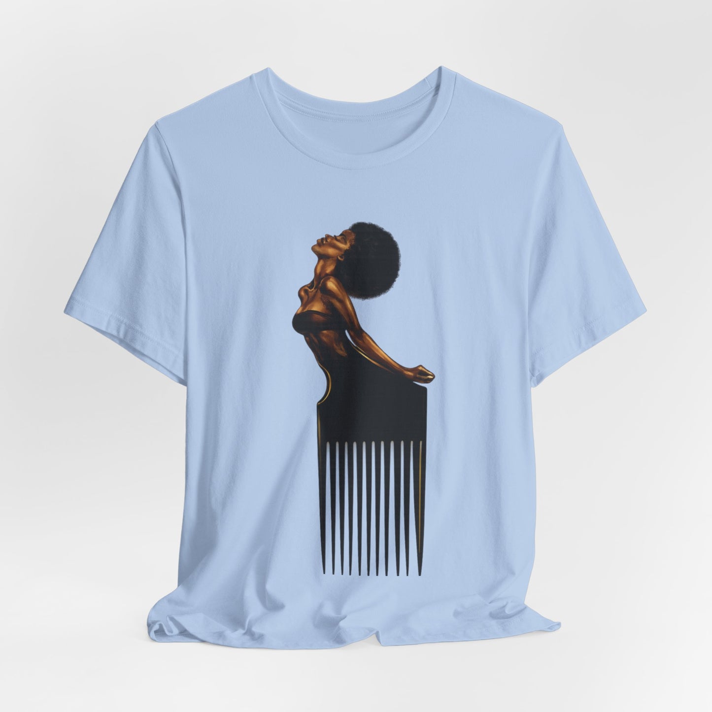 Afro Soul Pick: Unisex Jersey Short Sleeve Tee