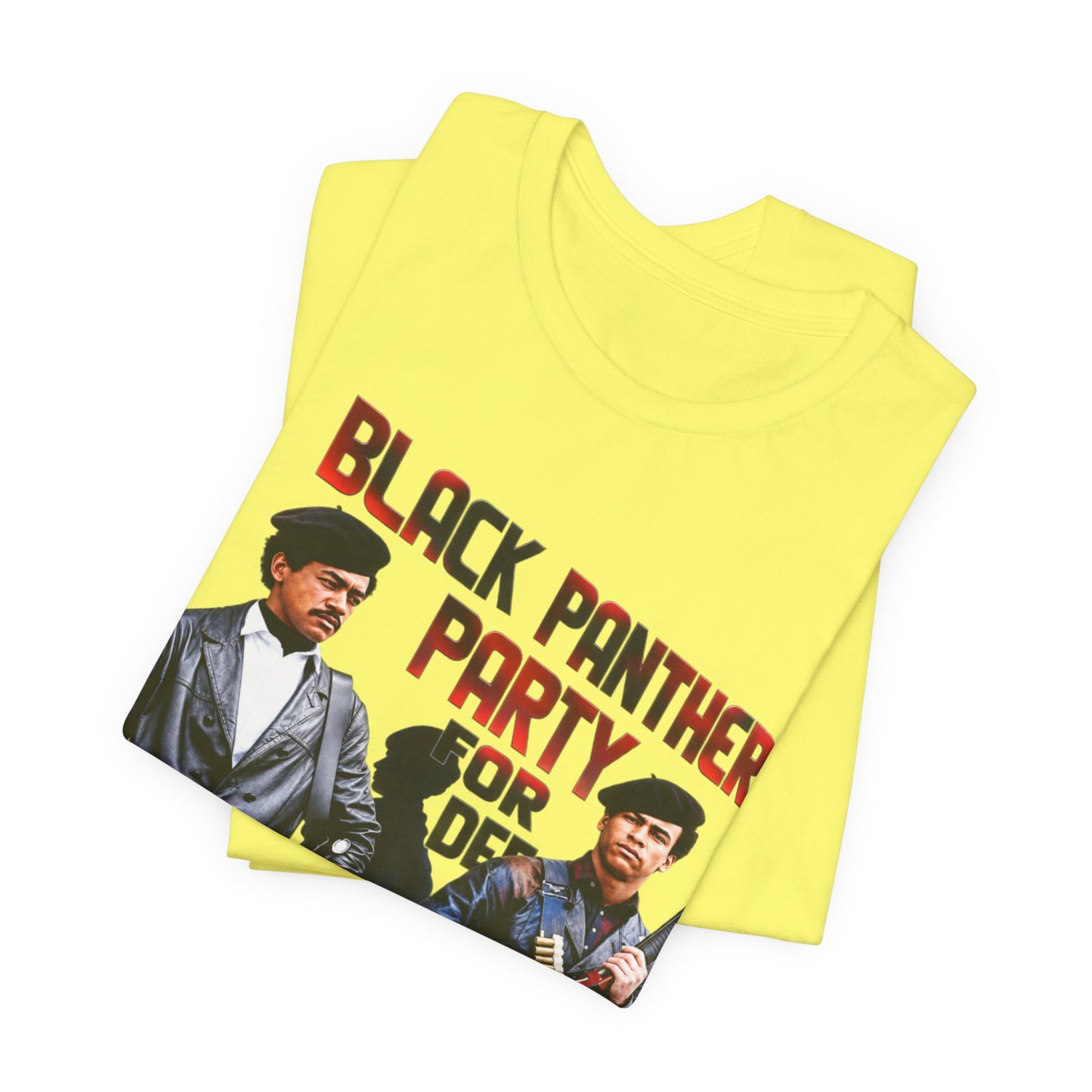 Panther Founders (Huey & Bobby): Unisex Jersey Short Sleeve Tee