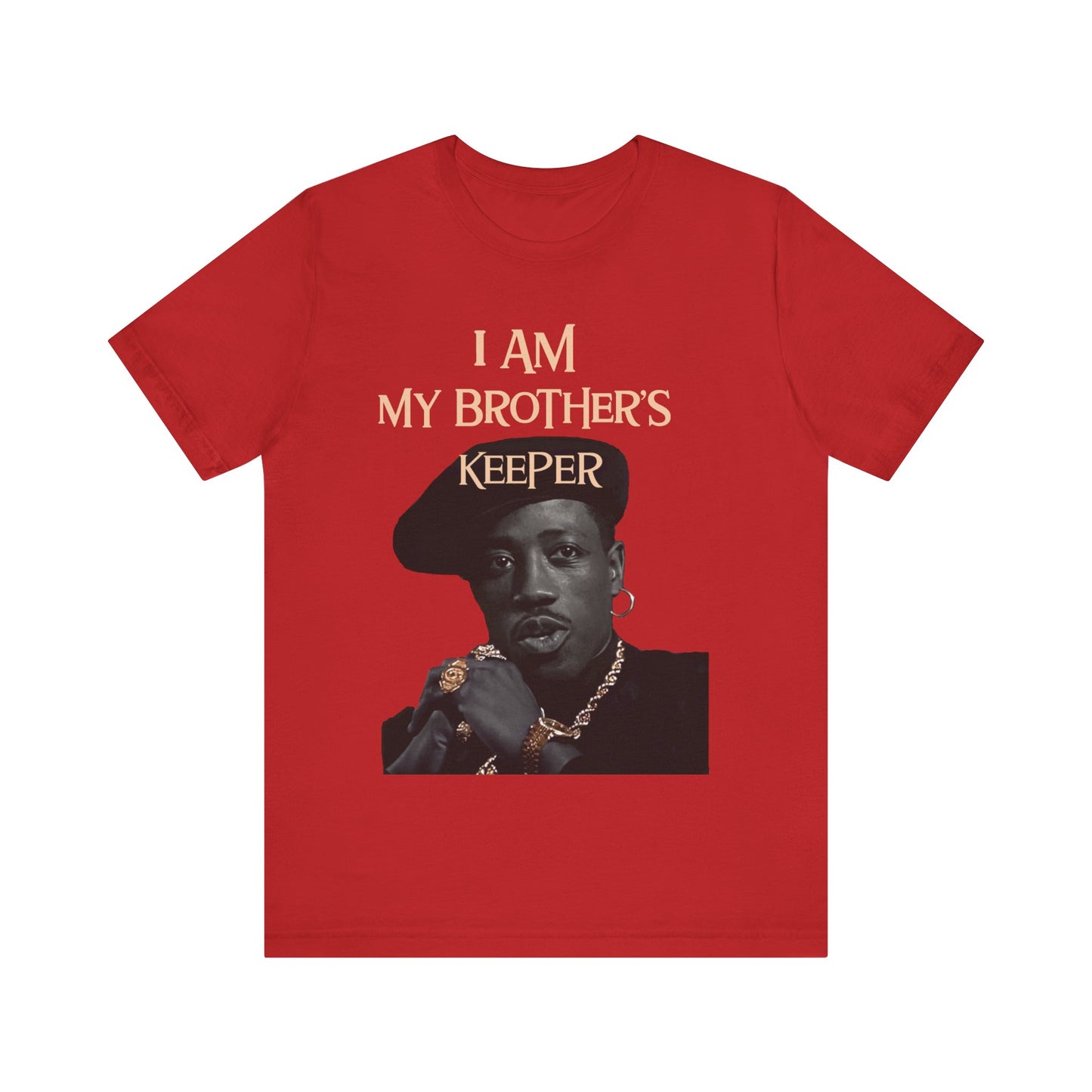 I AM MY BROTHER'S KEEPER: Unisex Jersey Short Sleeve Tee