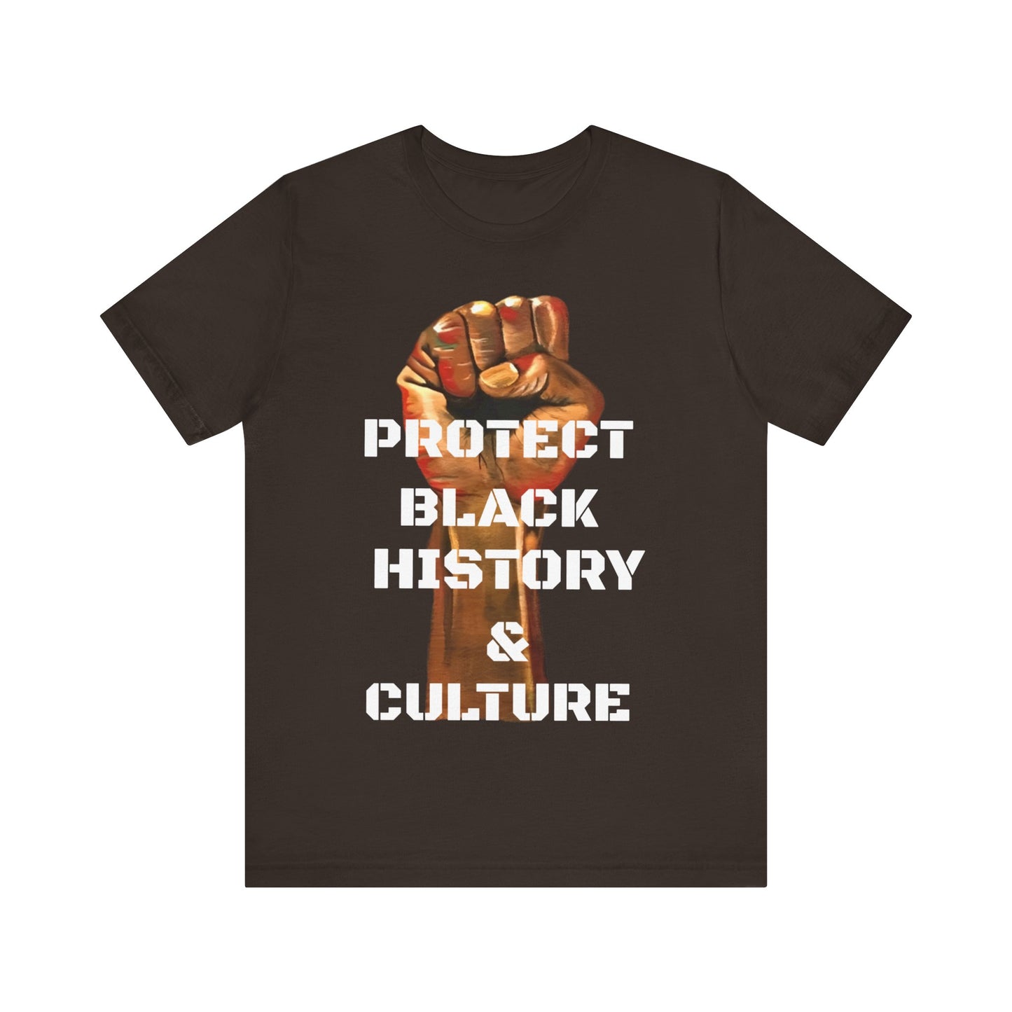 Protect Black History & Culture: Unisex Jersey Short Sleeve Tee