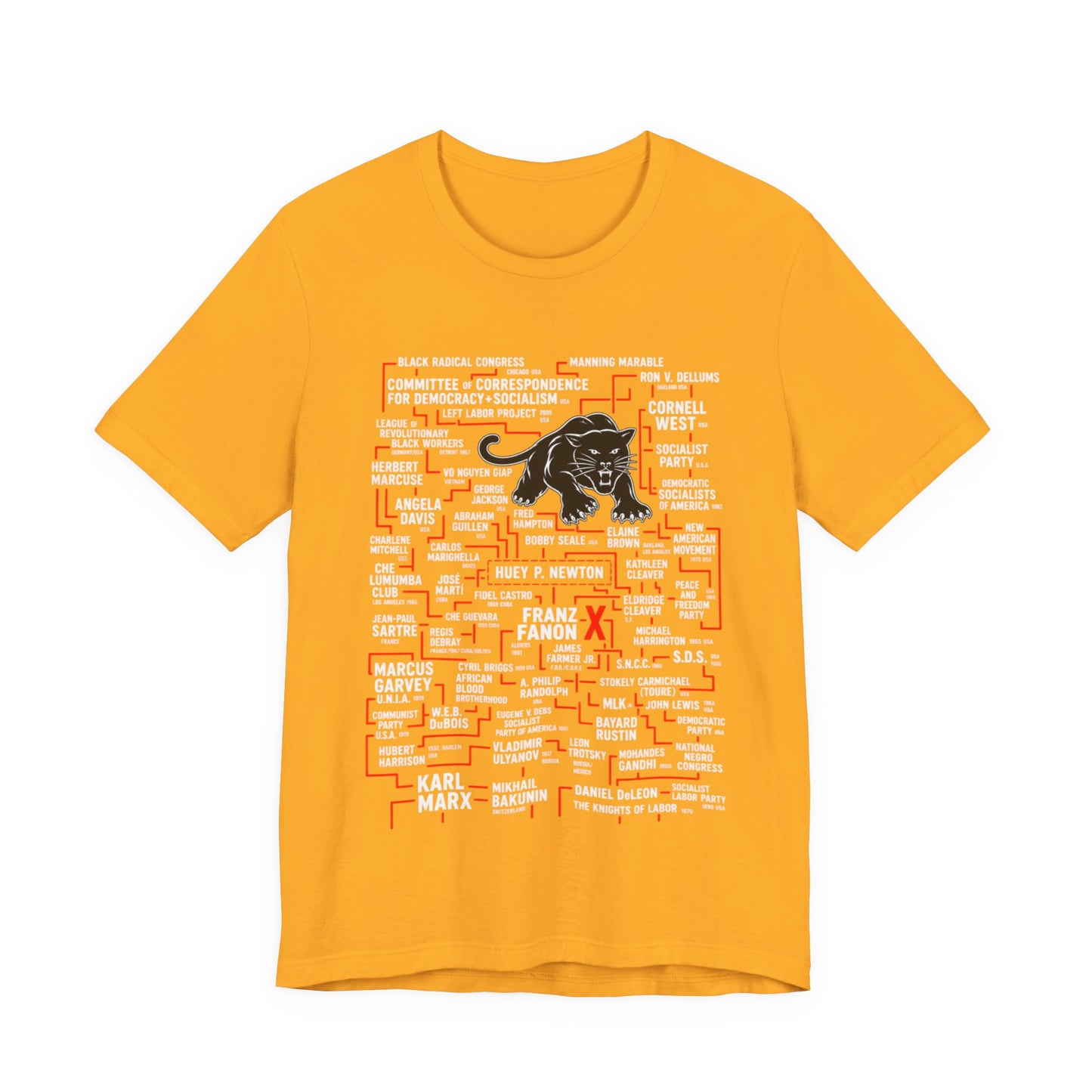 Black Panther Leadership: Unisex Jersey Short Sleeve Tee