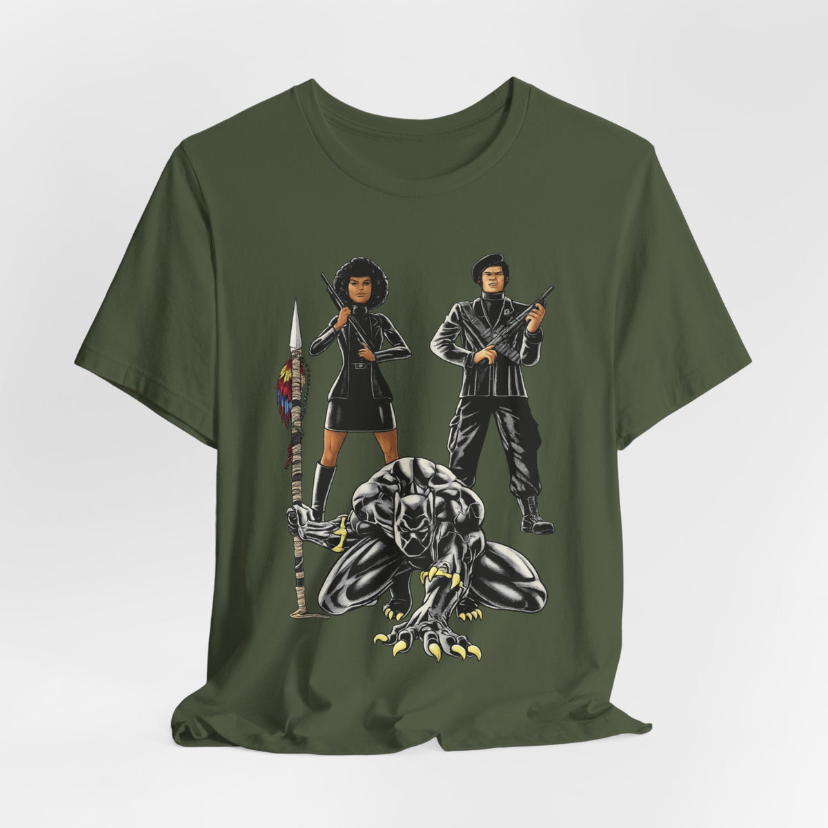The Panthers: Unisex Jersey Short Sleeve Tee
