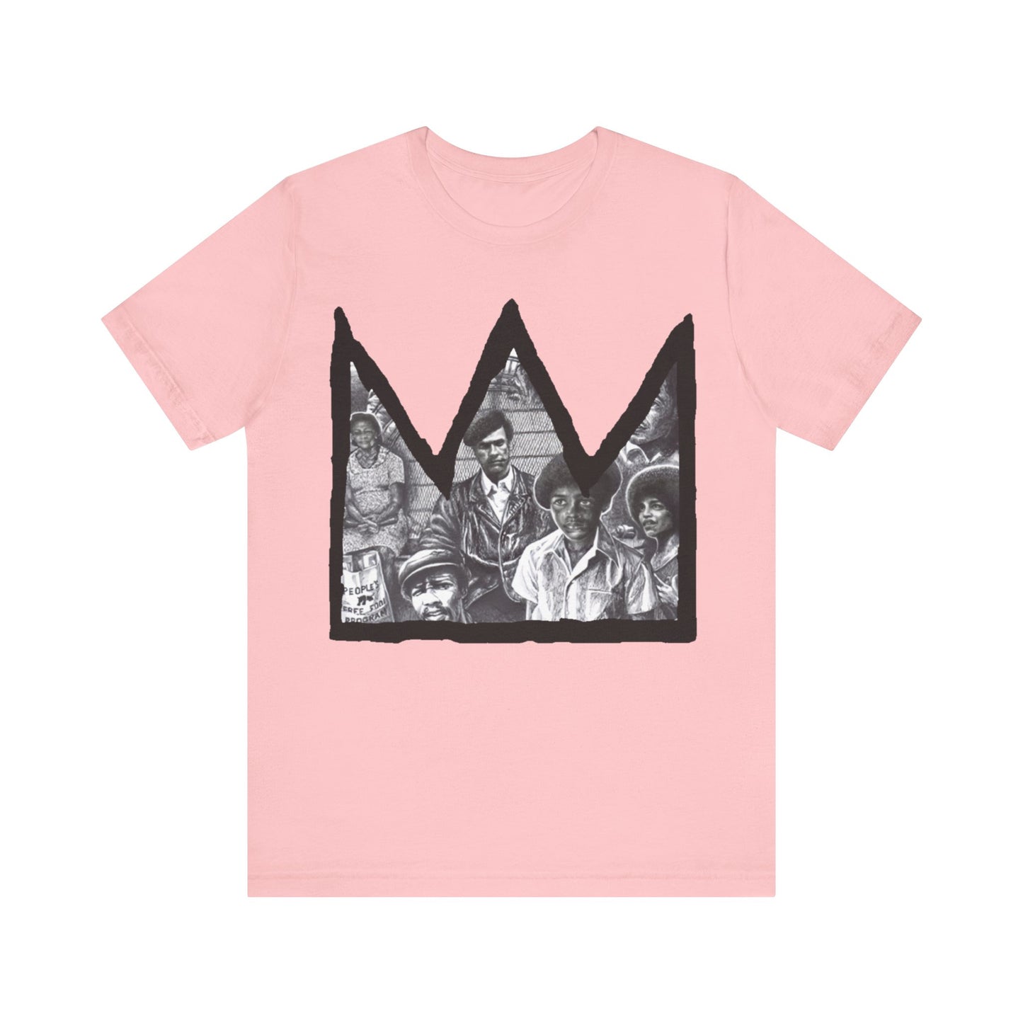 Black Panther Crown: Unisex Jersey Short Sleeve Tee