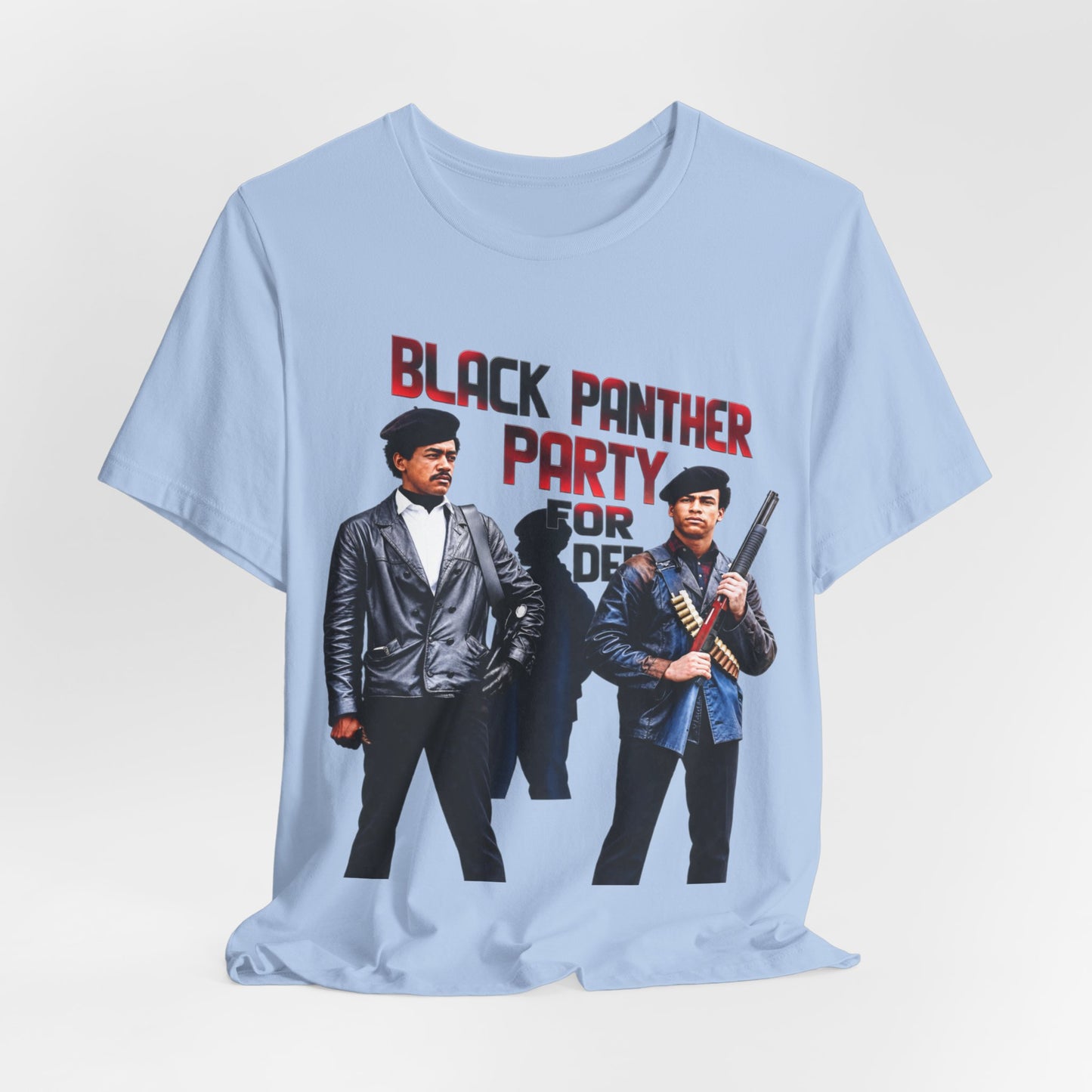 Panther Founders (Huey & Bobby): Unisex Jersey Short Sleeve Tee