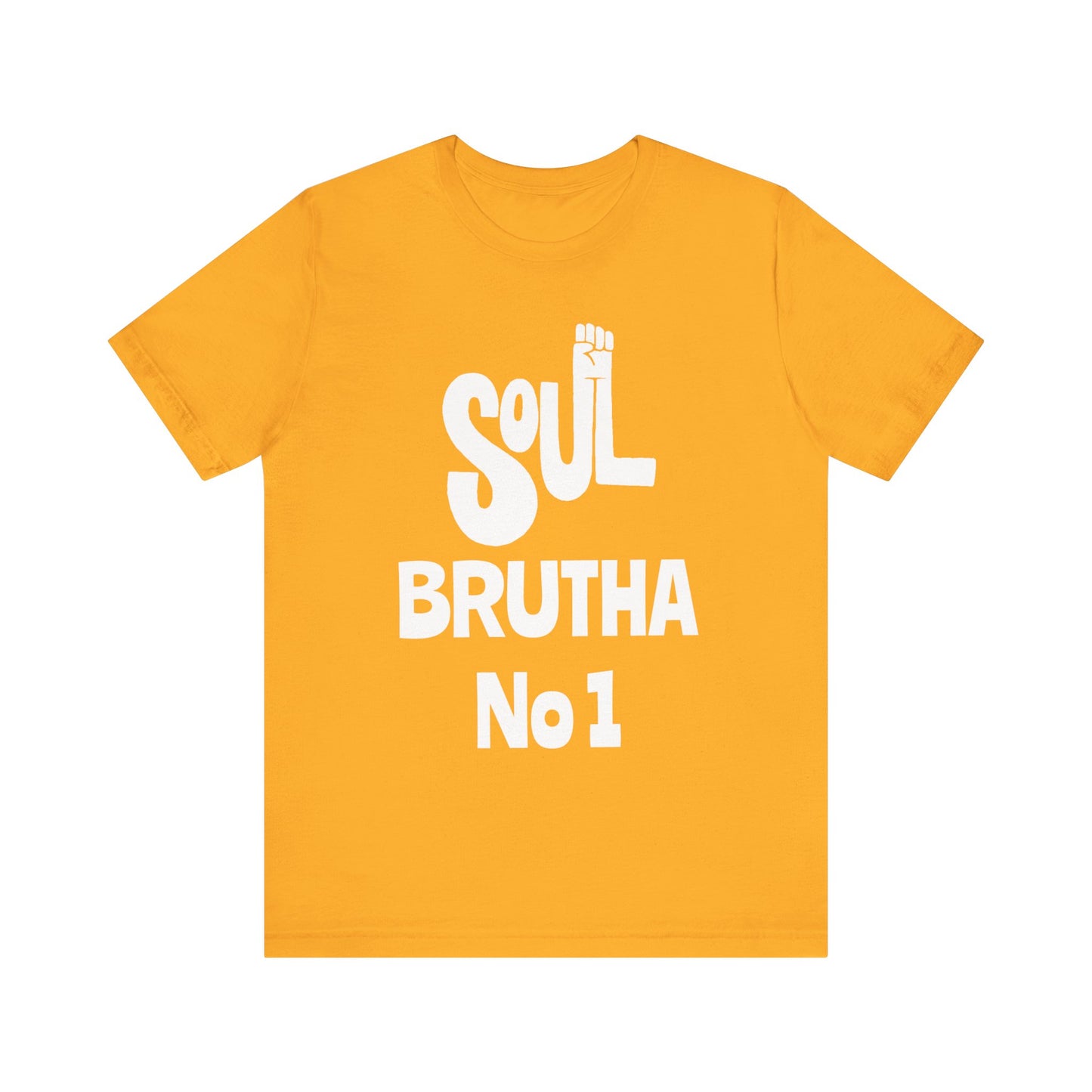 Soul Brutha No 1: Unisex Jersey Short Sleeve Tee