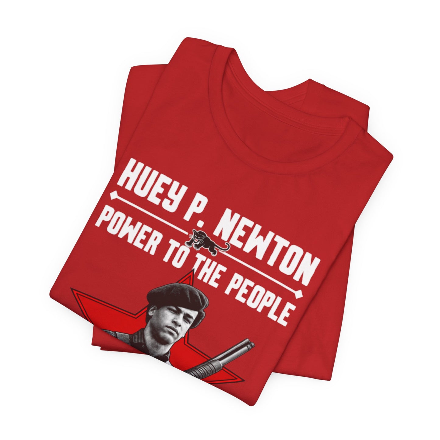 Dr. Huey P. Newton/Power to the People: Unisex Jersey Short Sleeve Tee