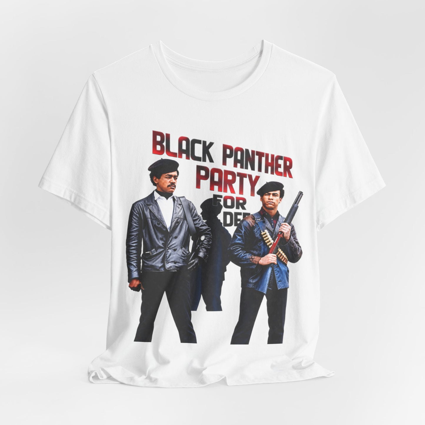 Panther Founders (Huey & Bobby): Unisex Jersey Short Sleeve Tee