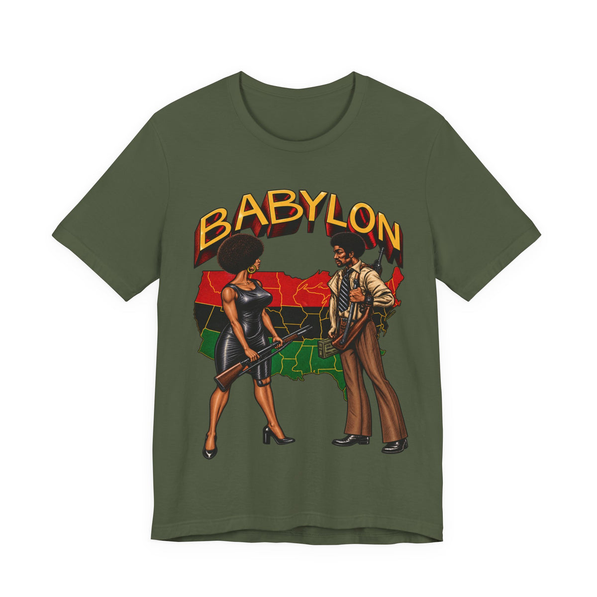 Black Babylon: Unisex Jersey Short Sleeve Tee