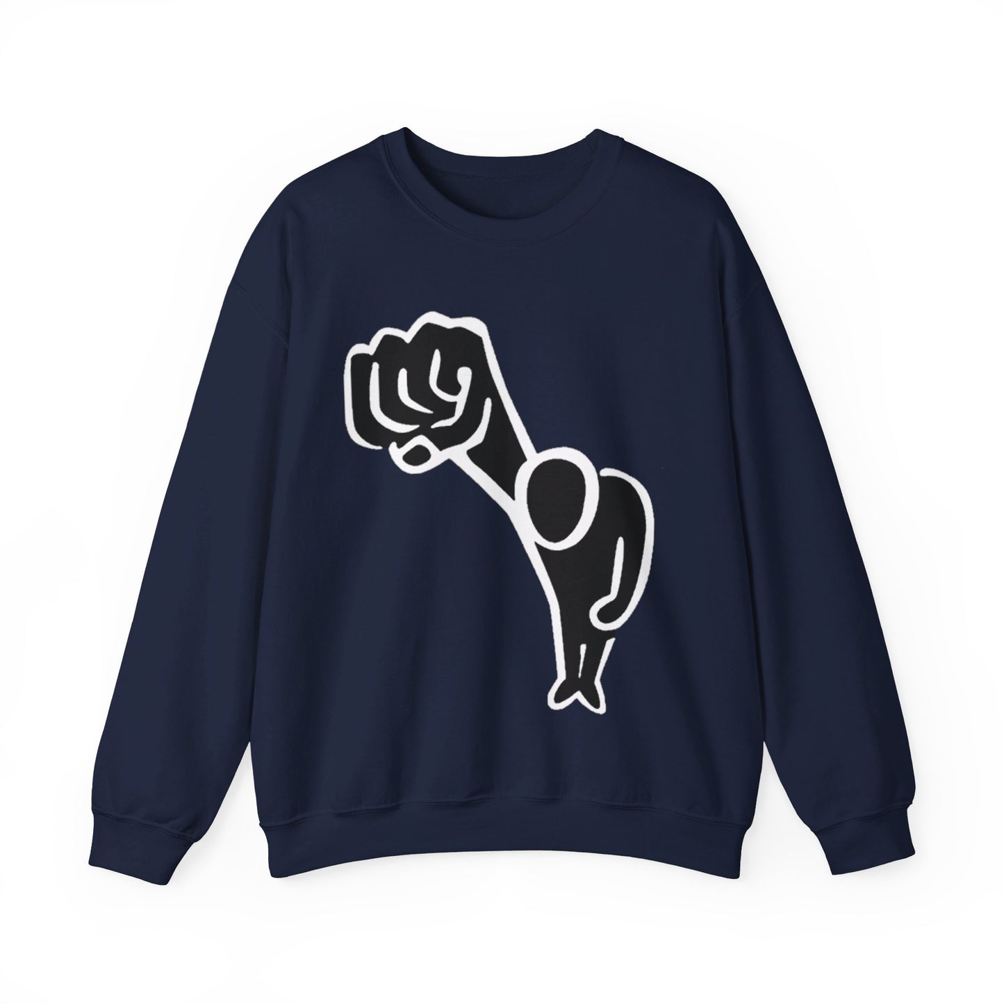 All Fists Up: Unisex Heavy Blend™ Crewneck Sweatshirt