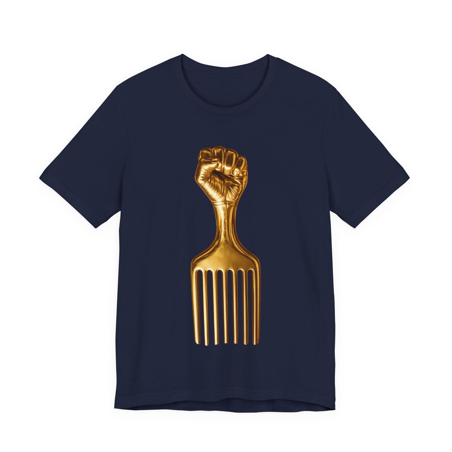 Golden Fist Pick: Unisex Jersey Short Sleeve Tee