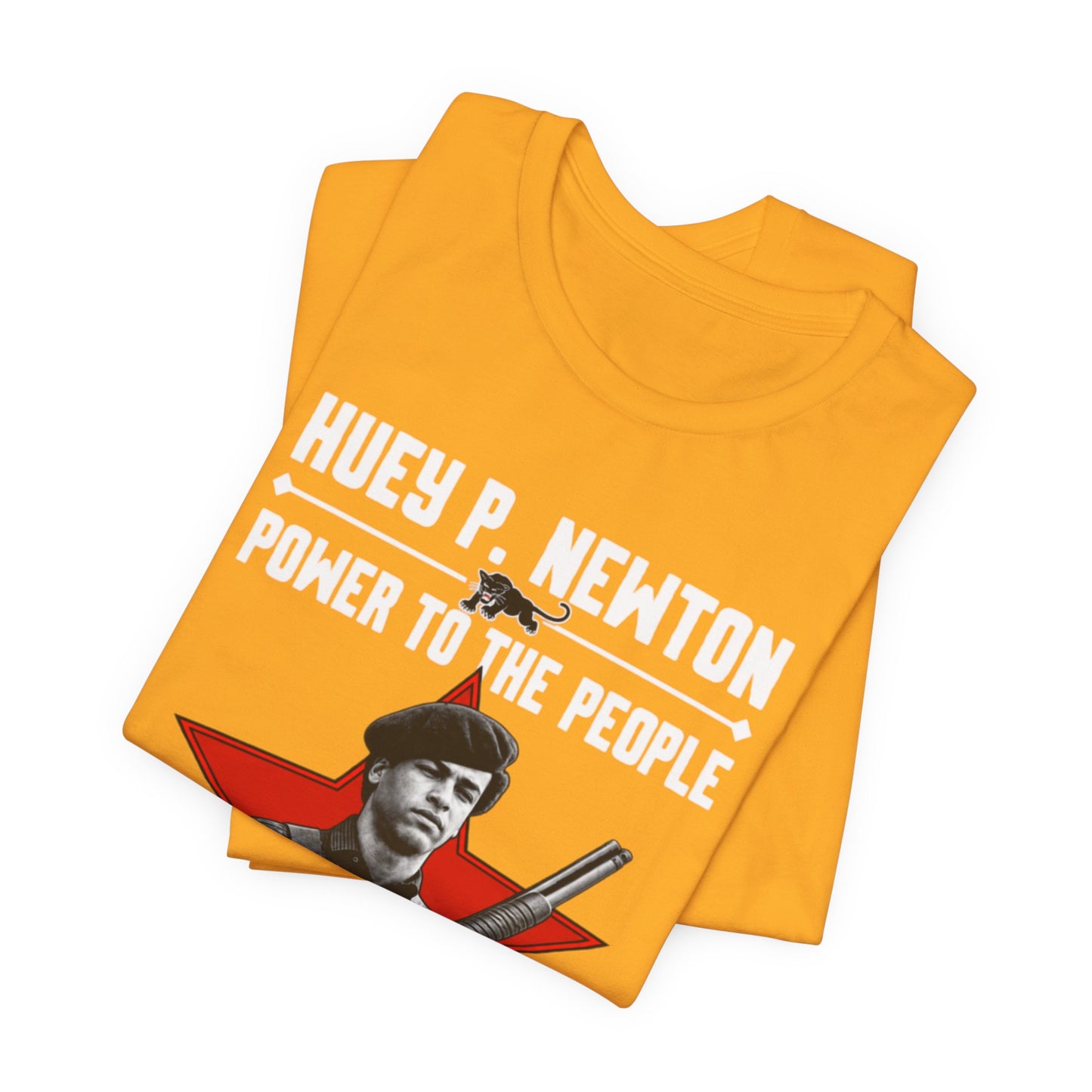 Dr. Huey P. Newton/Power to the People: Unisex Jersey Short Sleeve Tee