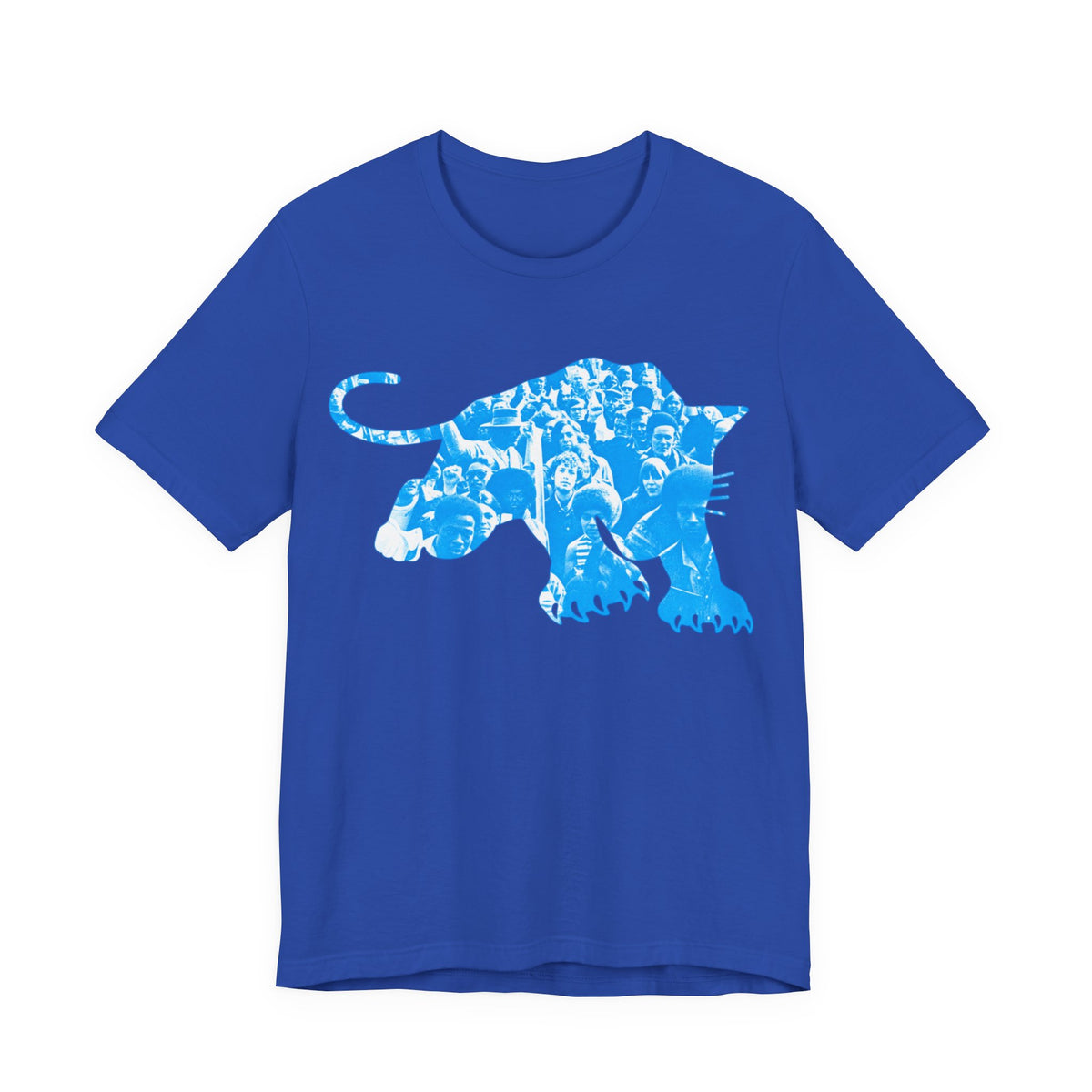 Power to the People/Panther: Unisex Jersey Short Sleeve Tee