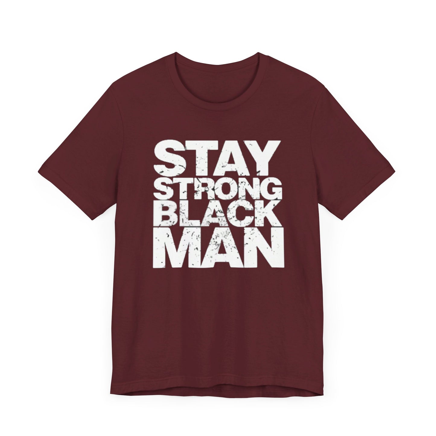 Stay Strong Black Man: Kings' Jersey Short Sleeve Tee