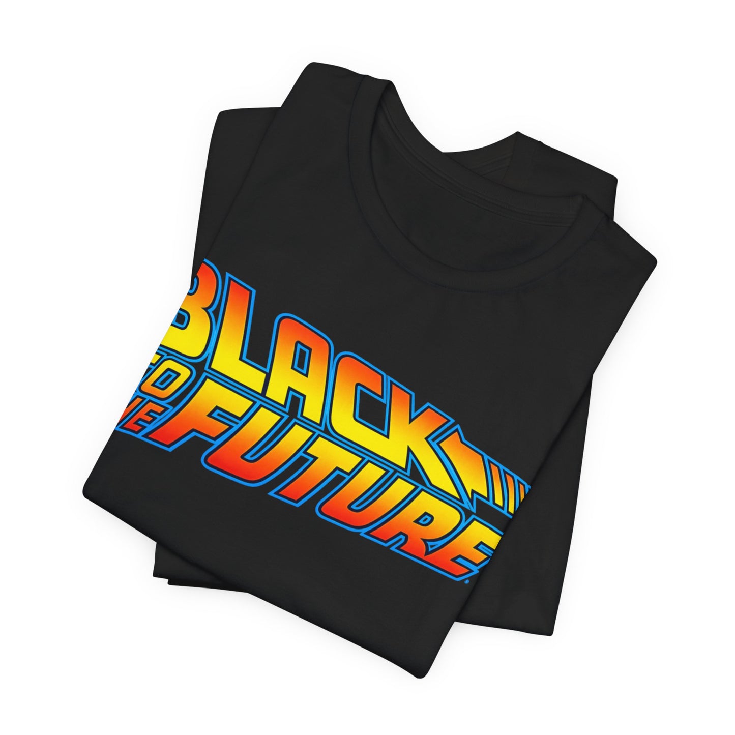 Black to the Future: Unisex Jersey Short Sleeve Tee